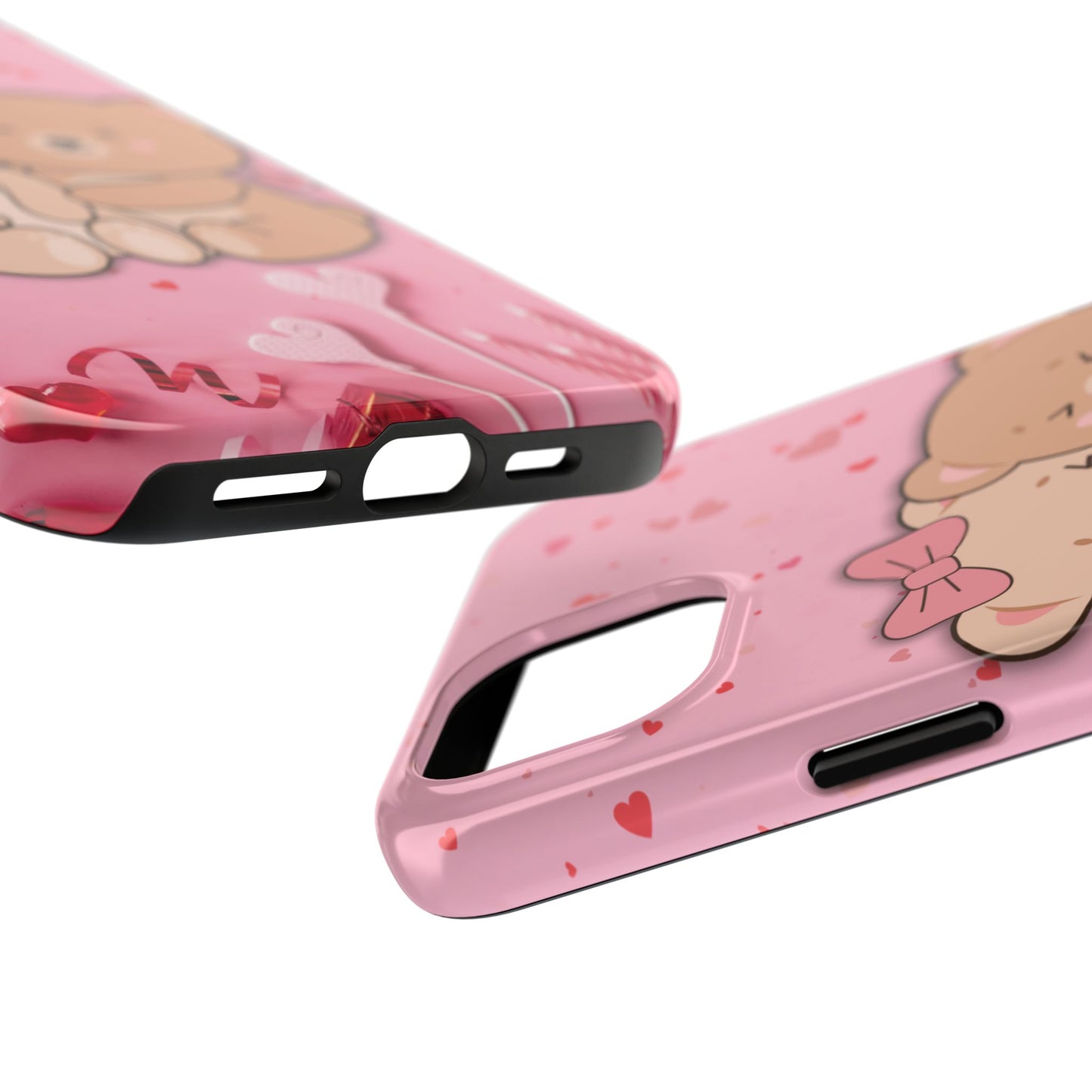 Cute Bear Couple Phone Case - Valentine's Day Gift