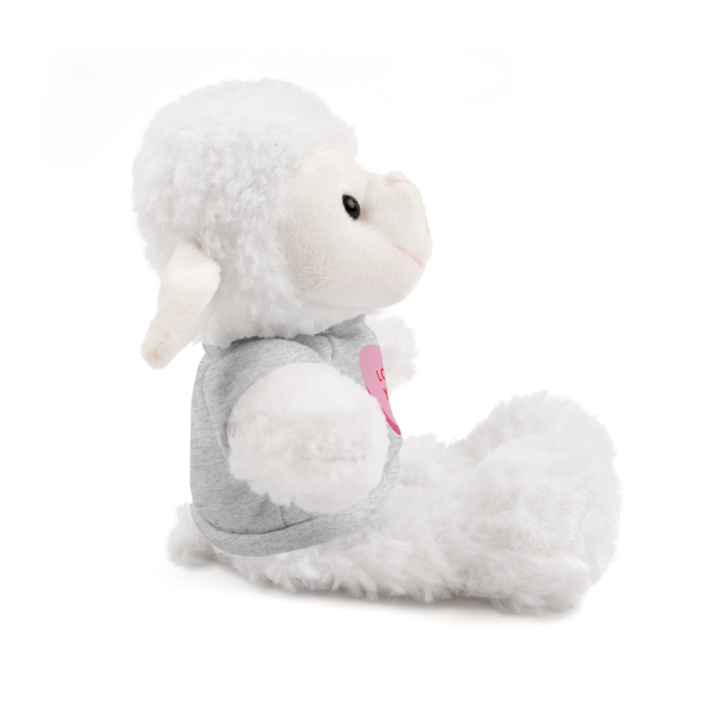 Love You Stuffed Animal with Tee | Adorable Gift for Kids & Occasions, Best Gift For Him/Her, Valentine Special Edition