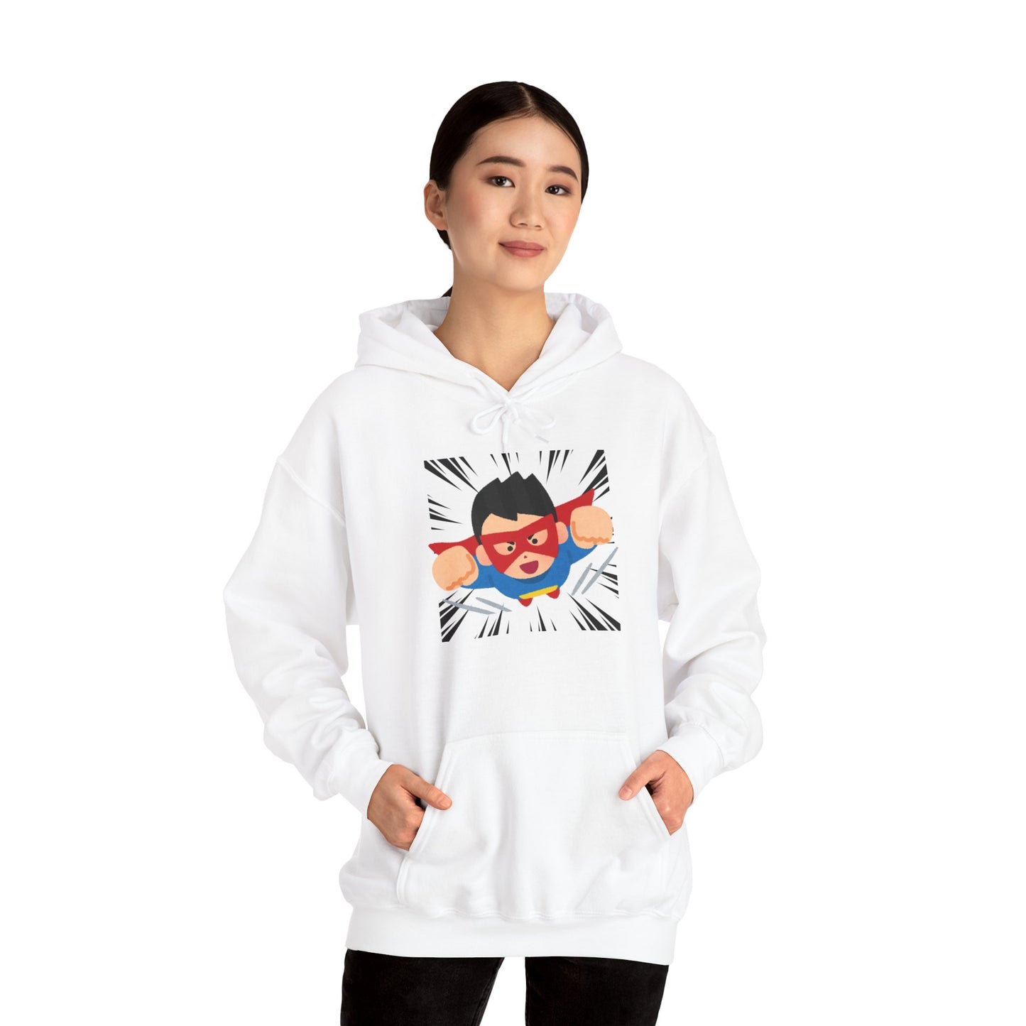 Cozy Hooded Sweatshirt with Kangaroo Pocket and Color-Matched Drawstring - Unisex, Comfortable, Durable And Stylish, Unisex Hoodie