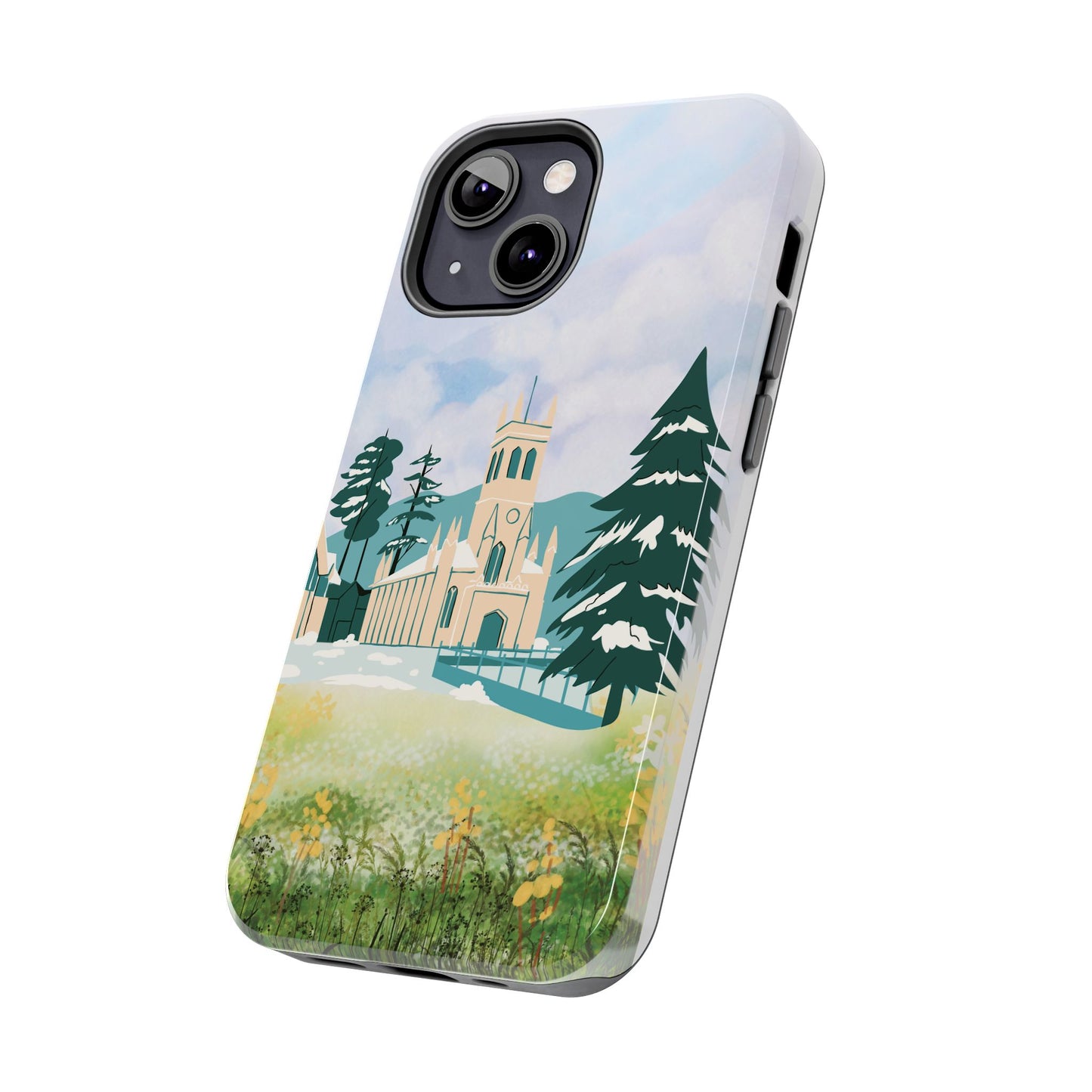 Tough Phone Cases, Beautiful Scenery Phone Cases, Protect Your Phone with Sleek and Tough Cases, Glossy Finish Phone Cases – Tough, Reliable, and Wireless Charging Ready