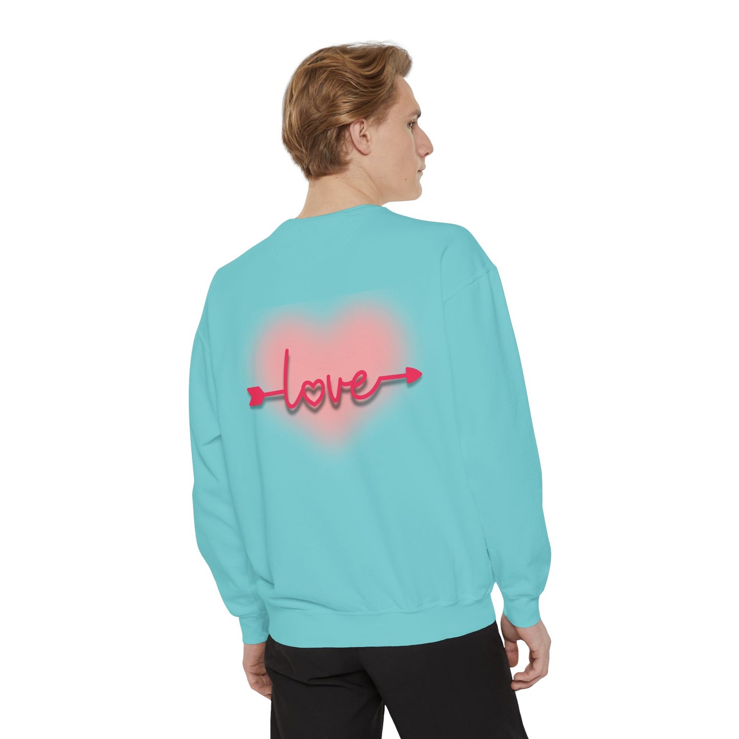 Cute Love Tree Unisex Sweatshirt - Perfect for Valentine's Day