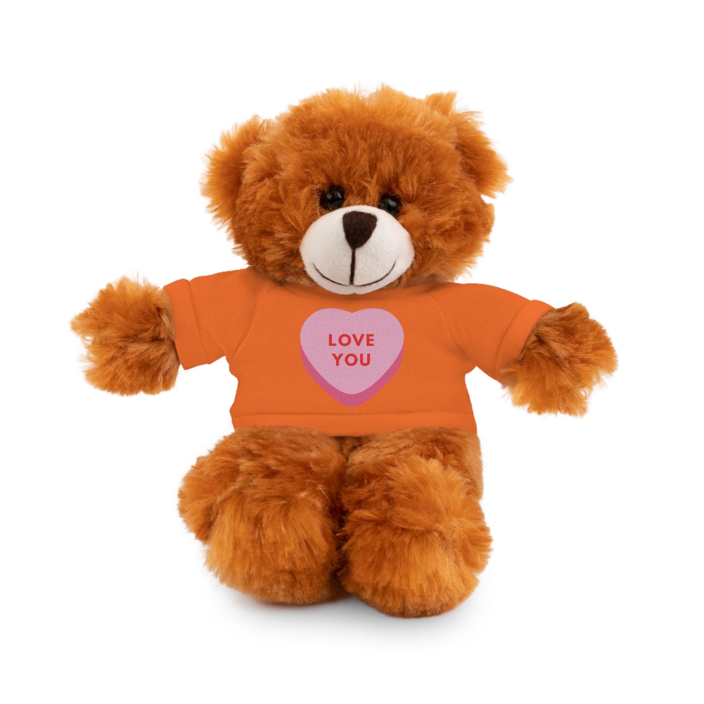 Love You Stuffed Animal with Tee | Adorable Gift for Kids & Occasions, Best Gift For Him/Her, Valentine Special Edition