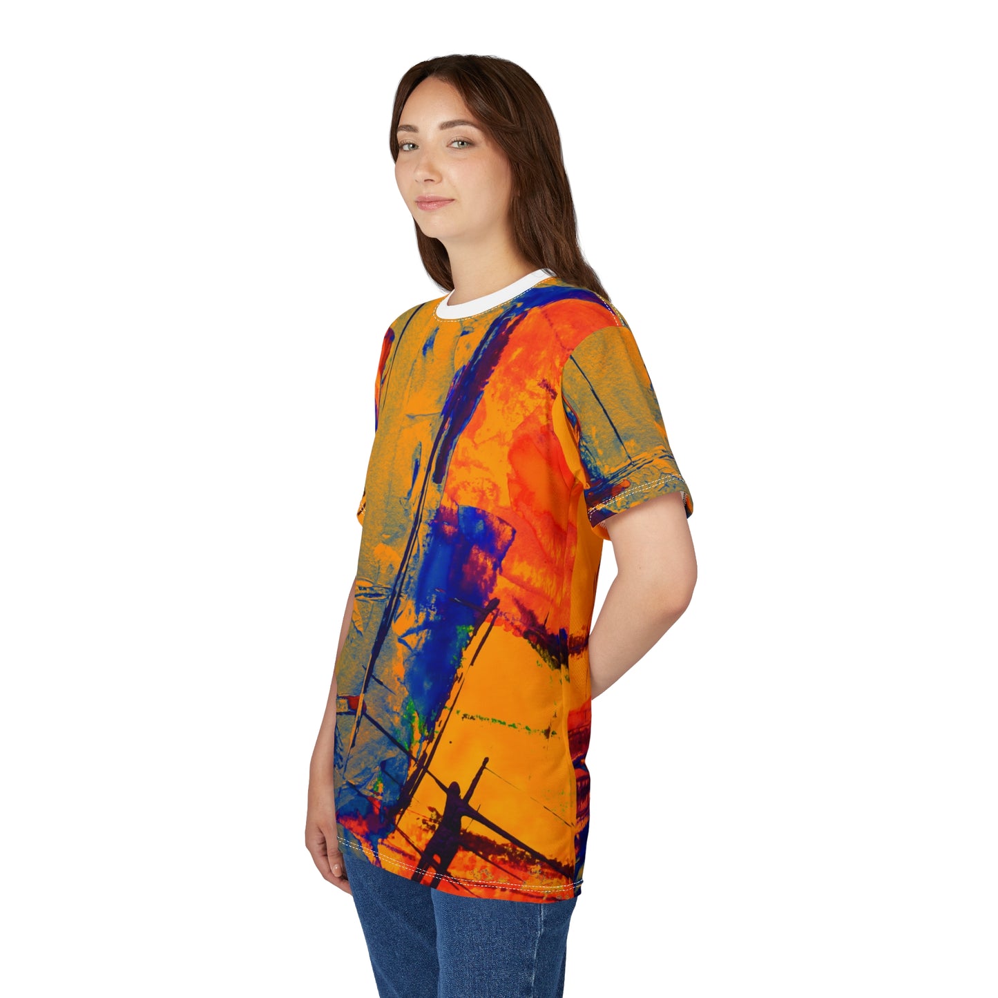 Microfiber Tee - Lightweight & Breathable - Unisex Cut & Sew T-Shirt, Multicolor Tee, Comfortable And Stylish