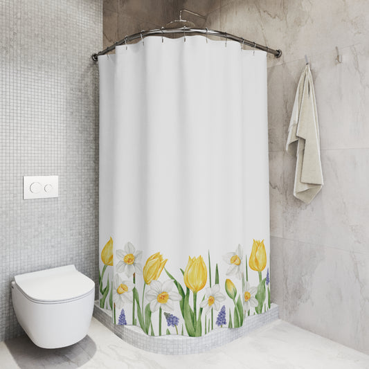 Floral Delight Shower Curtain - Spring-Inspired Bathroom Decor