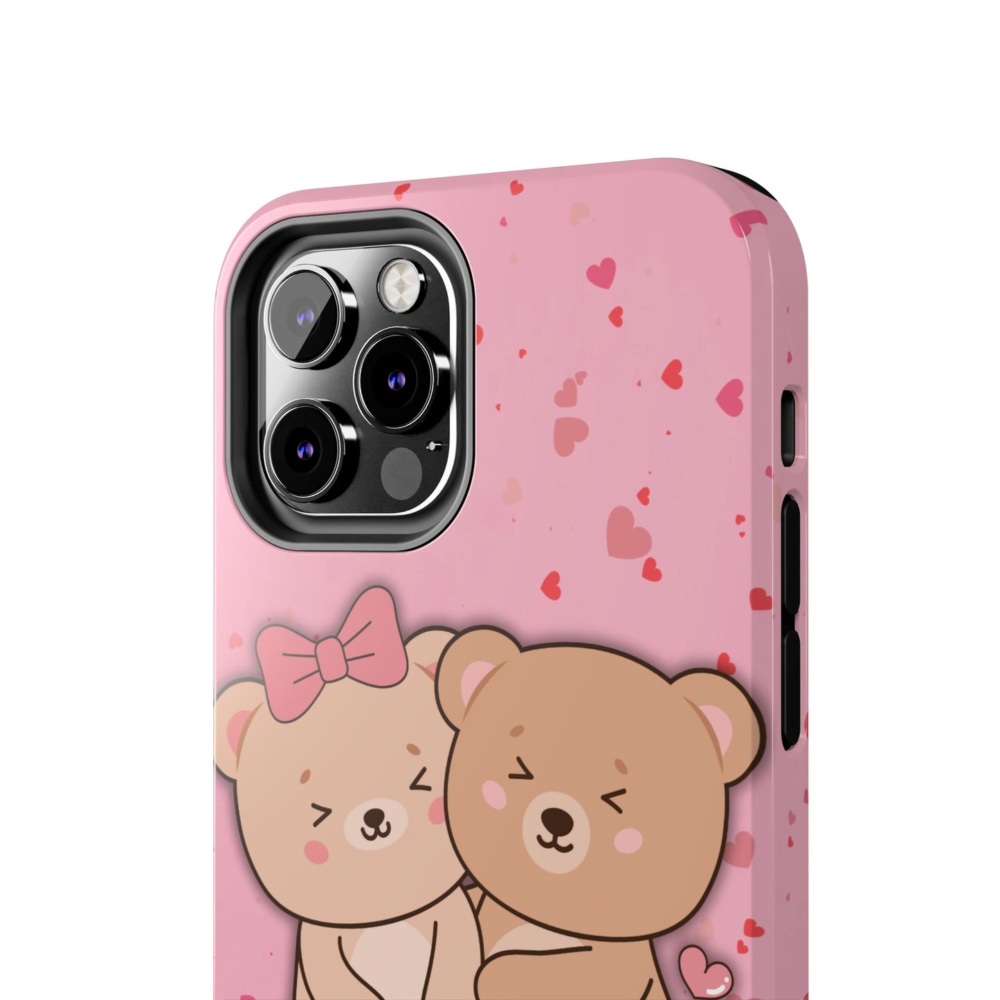 Cute Bear Couple Phone Case - Valentine's Day Gift