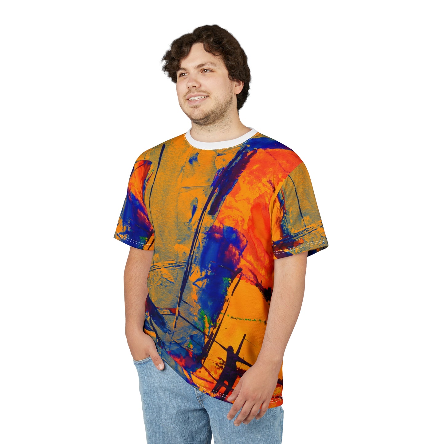 Microfiber Tee - Lightweight & Breathable - Unisex Cut & Sew T-Shirt, Multicolor Tee, Comfortable And Stylish