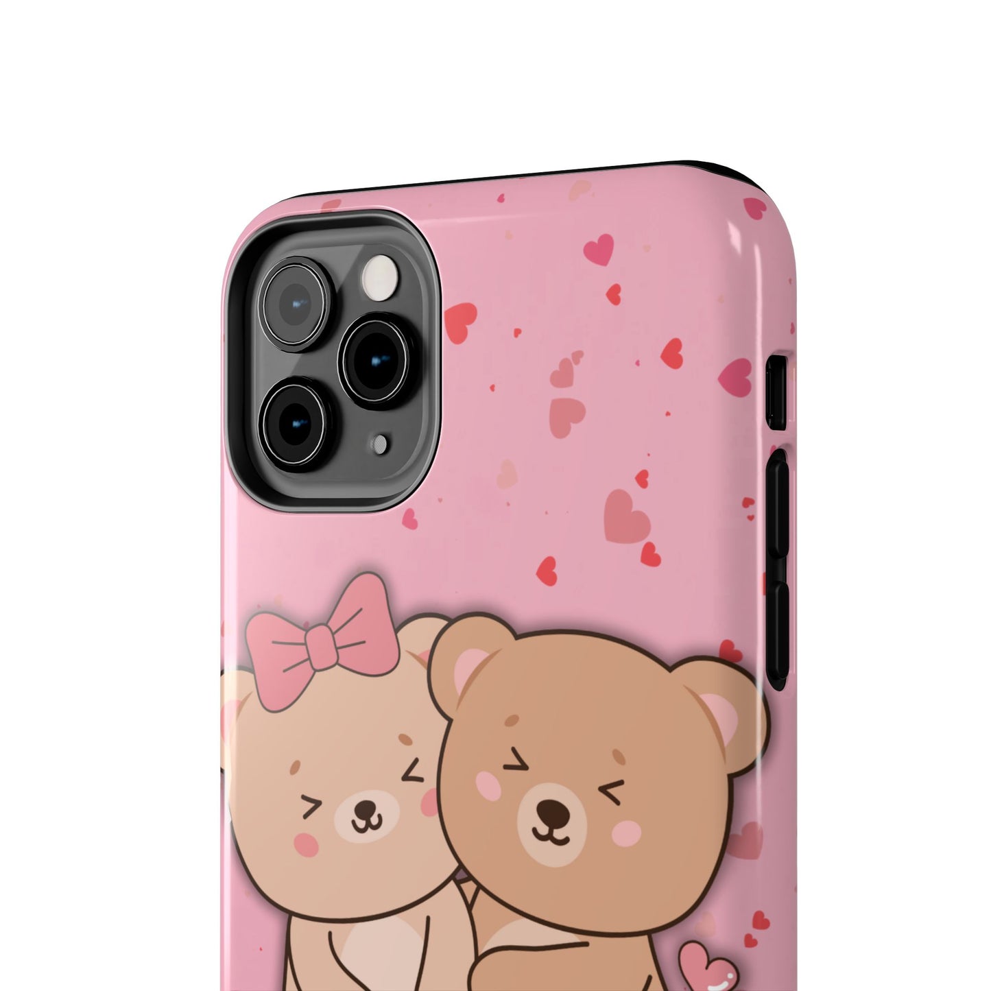 Cute Bear Couple Phone Case - Valentine's Day Gift