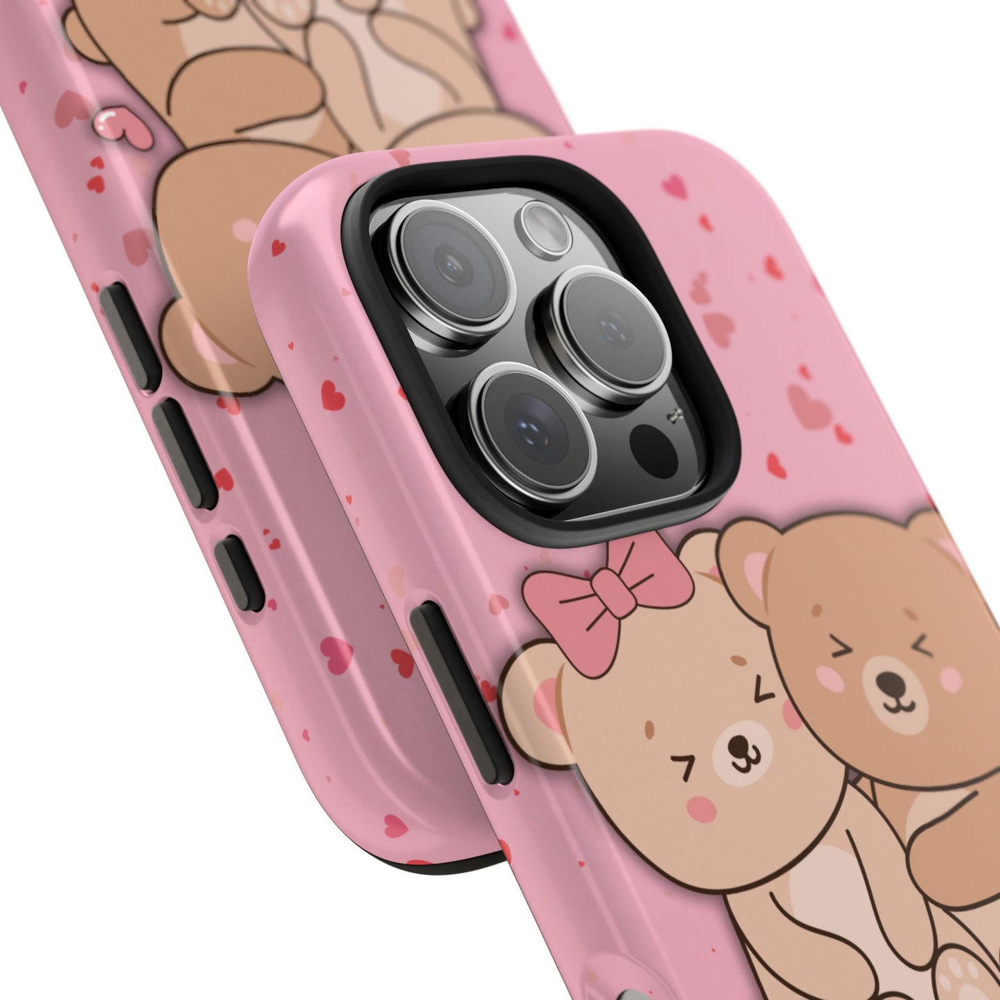 Cute Bear Couple Phone Case - Valentine's Day Gift