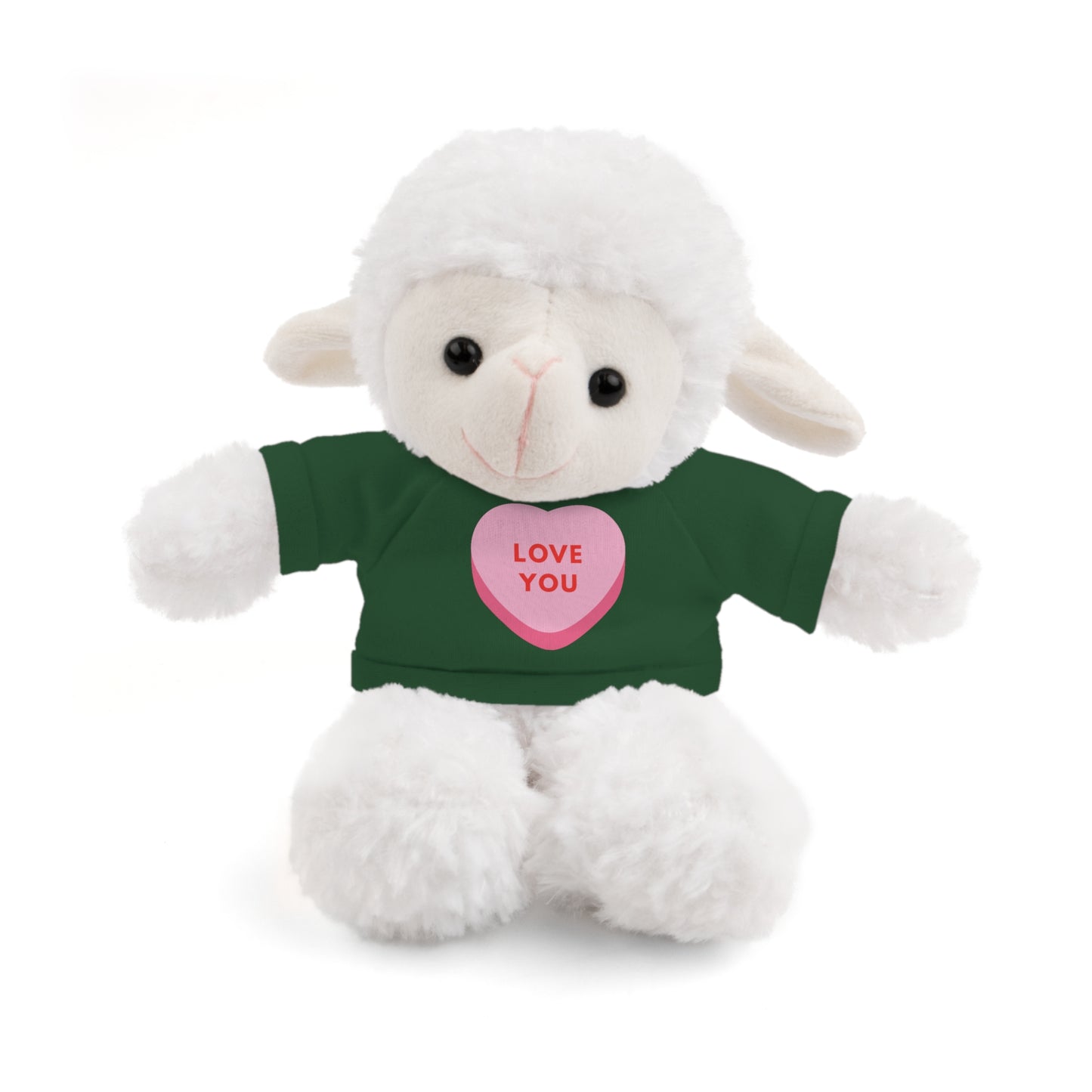 Love You Stuffed Animal with Tee | Adorable Gift for Kids & Occasions, Best Gift For Him/Her, Valentine Special Edition