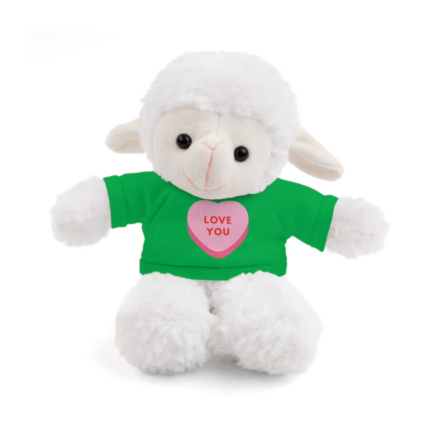 Love You Stuffed Animal with Tee | Adorable Gift for Kids & Occasions, Best Gift For Him/Her, Valentine Special Edition