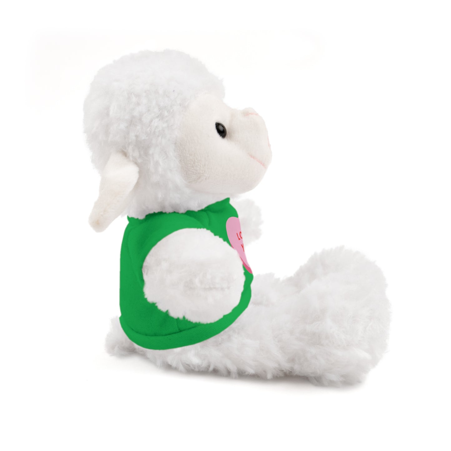 Love You Stuffed Animal with Tee | Adorable Gift for Kids & Occasions, Best Gift For Him/Her, Valentine Special Edition