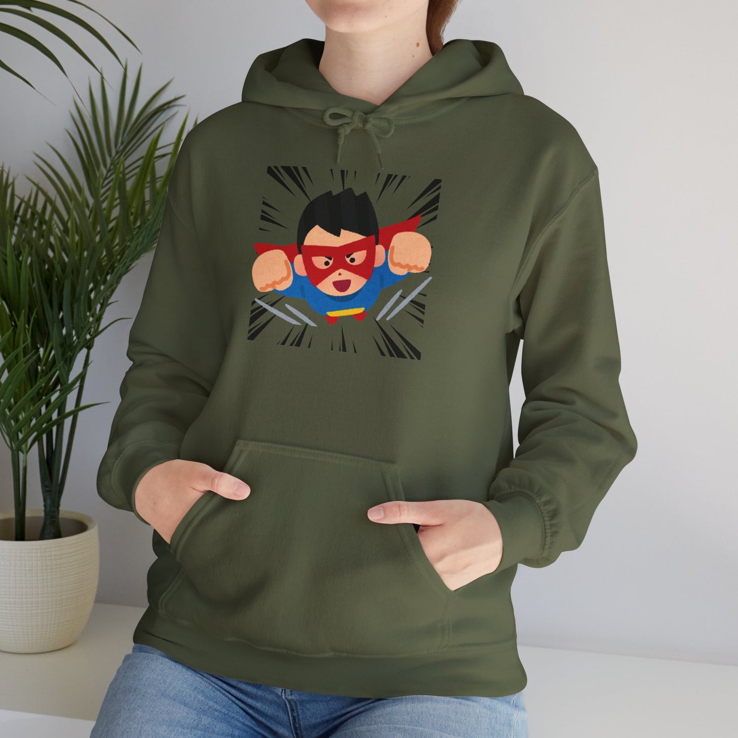 Cozy Hooded Sweatshirt with Kangaroo Pocket and Color-Matched Drawstring - Unisex, Comfortable, Durable And Stylish, Unisex Hoodie