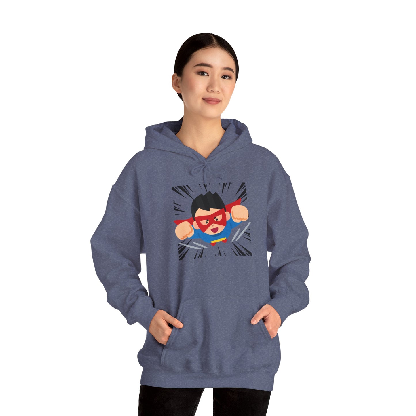 Cozy Hooded Sweatshirt with Kangaroo Pocket and Color-Matched Drawstring - Unisex, Comfortable, Durable And Stylish, Unisex Hoodie