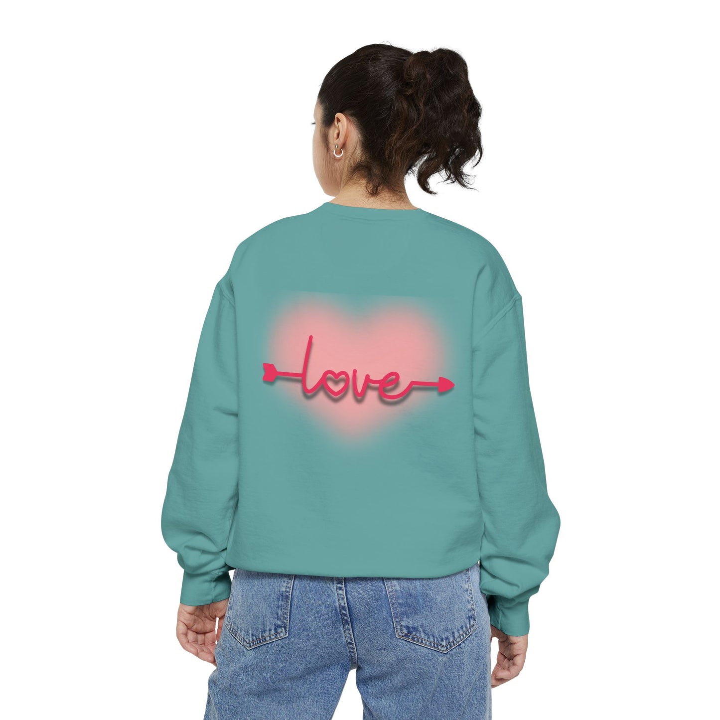 Cute Love Tree Unisex Sweatshirt - Perfect for Valentine's Day