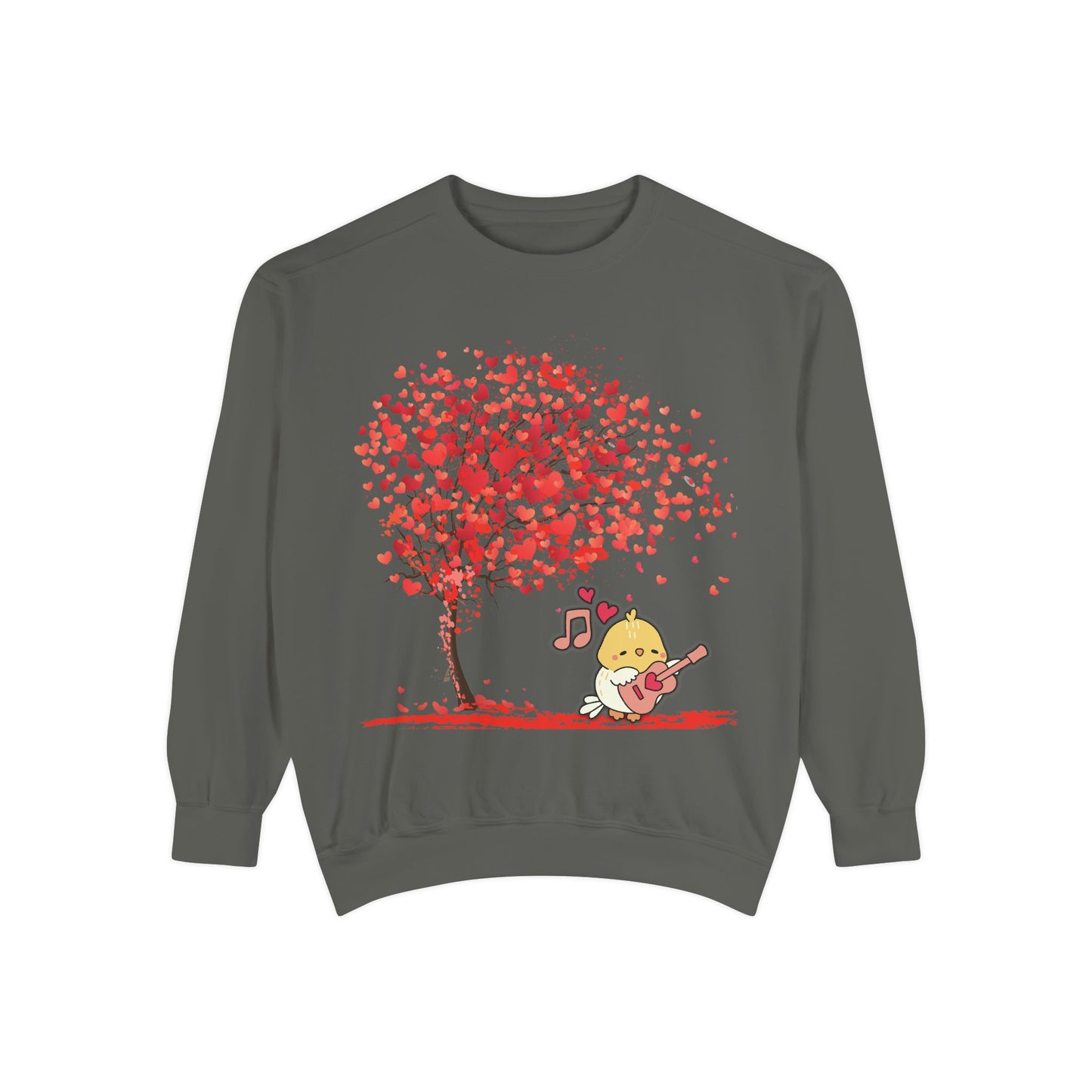 Cute Love Tree Unisex Sweatshirt - Perfect for Valentine's Day