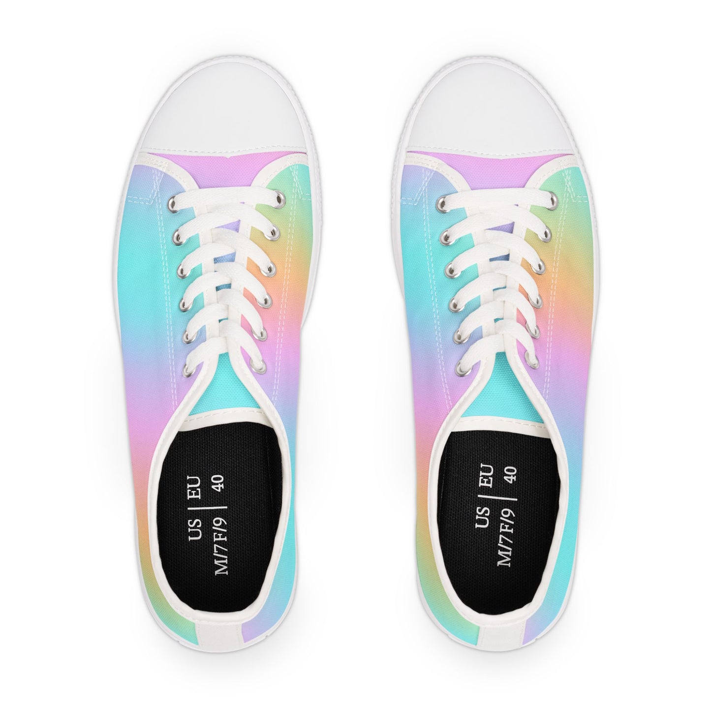 Canvas Sneakers, Pop Of Color Variant, Women's Low Top Sneakers, Stylish And Comfortable, Minimal Yet Classy