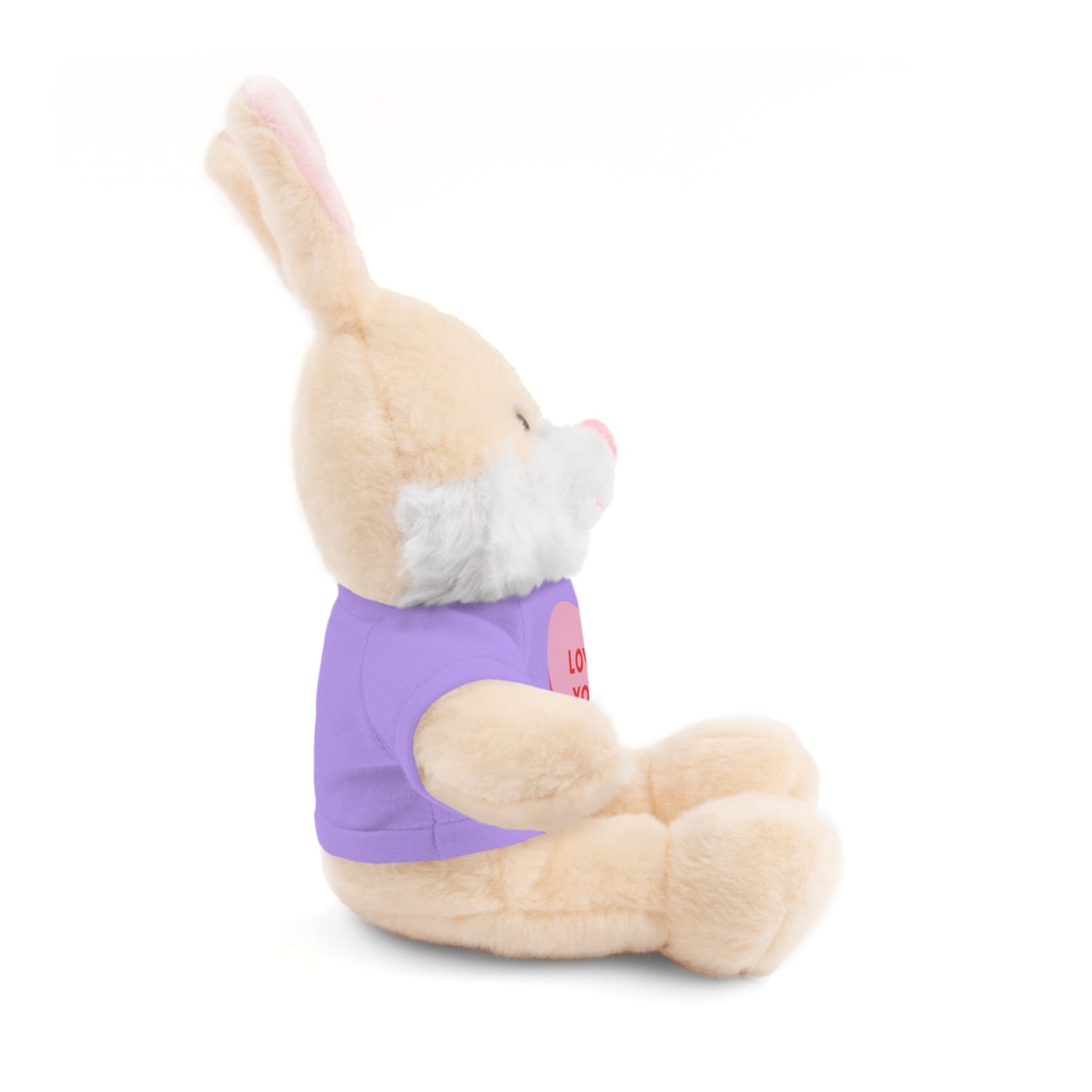 Love You Stuffed Animal with Tee | Adorable Gift for Kids & Occasions, Best Gift For Him/Her, Valentine Special Edition