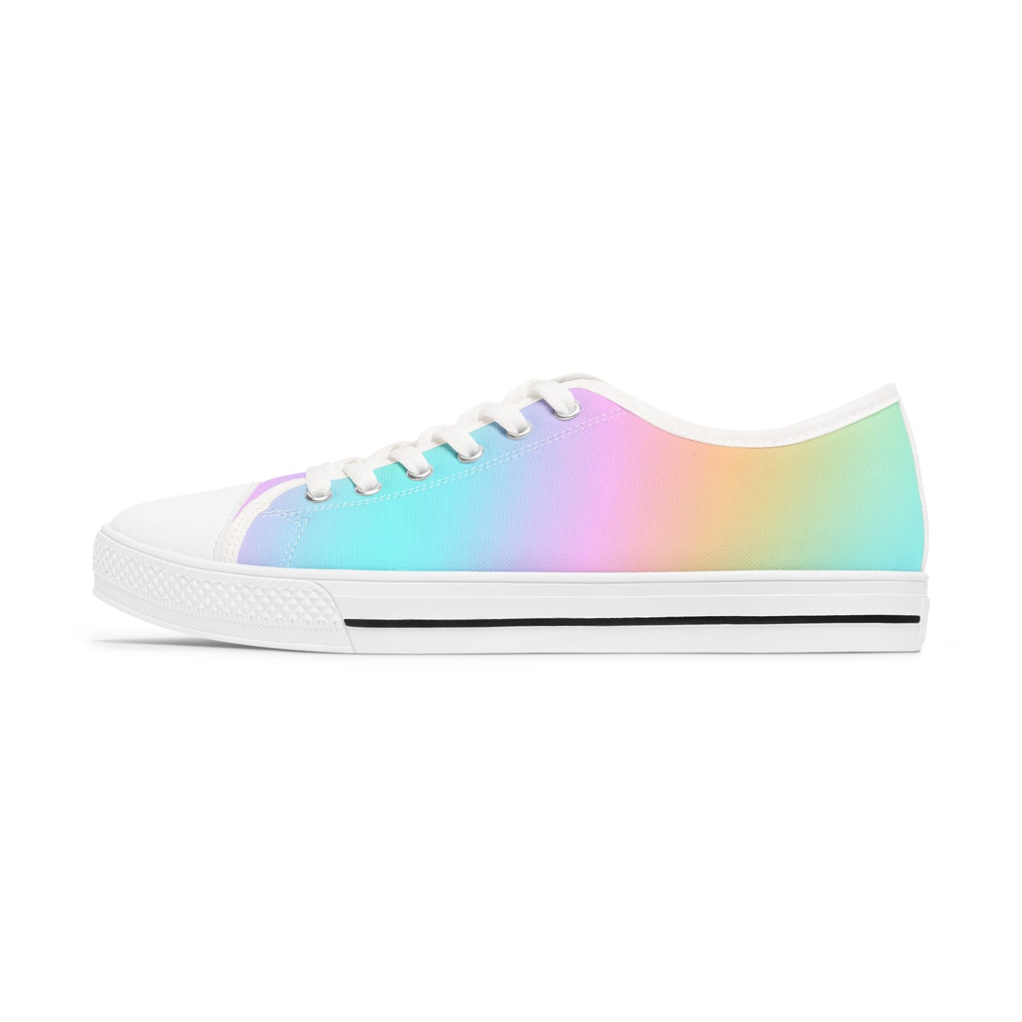 Canvas Sneakers, Pop Of Color Variant, Women's Low Top Sneakers, Stylish And Comfortable, Minimal Yet Classy