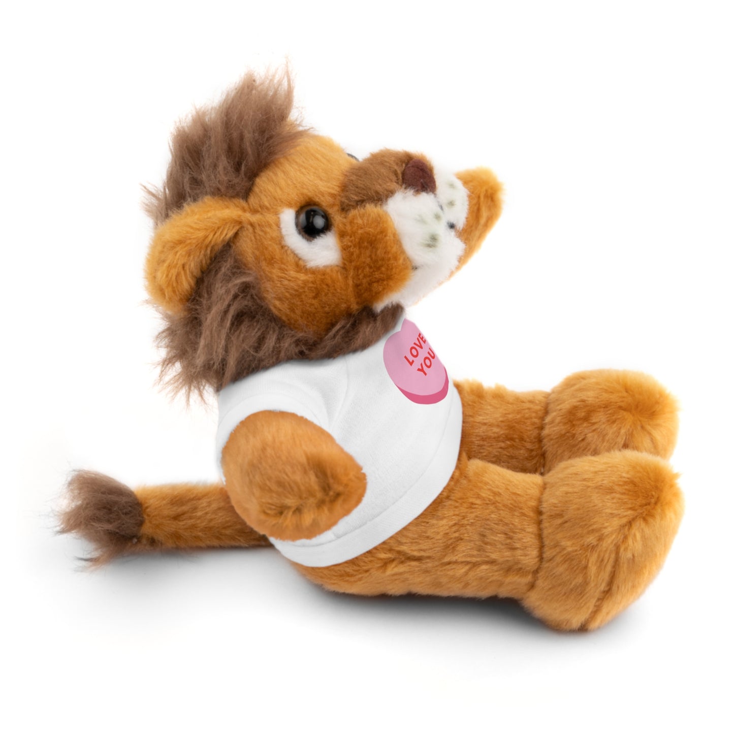 Love You Stuffed Animal with Tee | Adorable Gift for Kids & Occasions, Best Gift For Him/Her, Valentine Special Edition