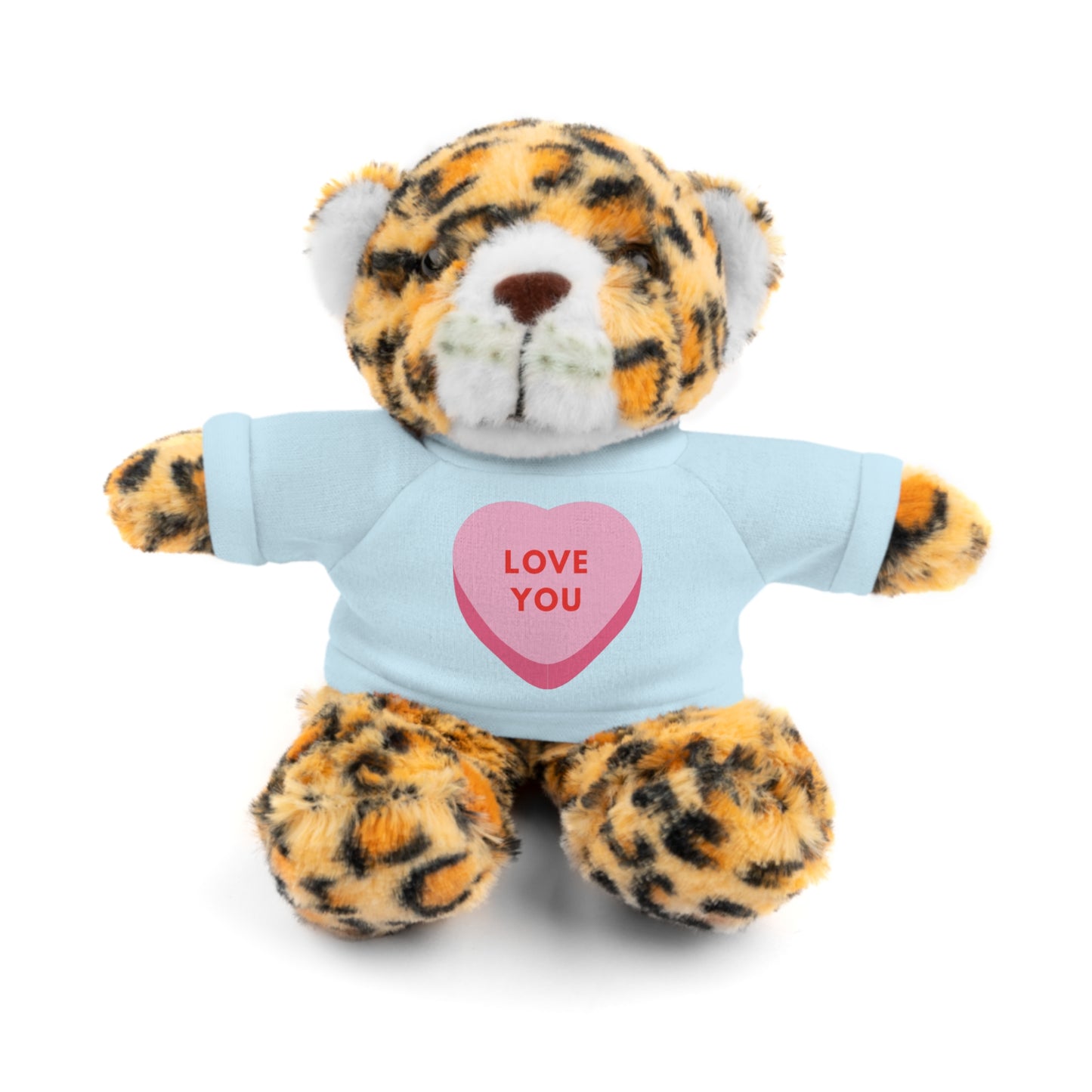 Love You Stuffed Animal with Tee | Adorable Gift for Kids & Occasions, Best Gift For Him/Her, Valentine Special Edition