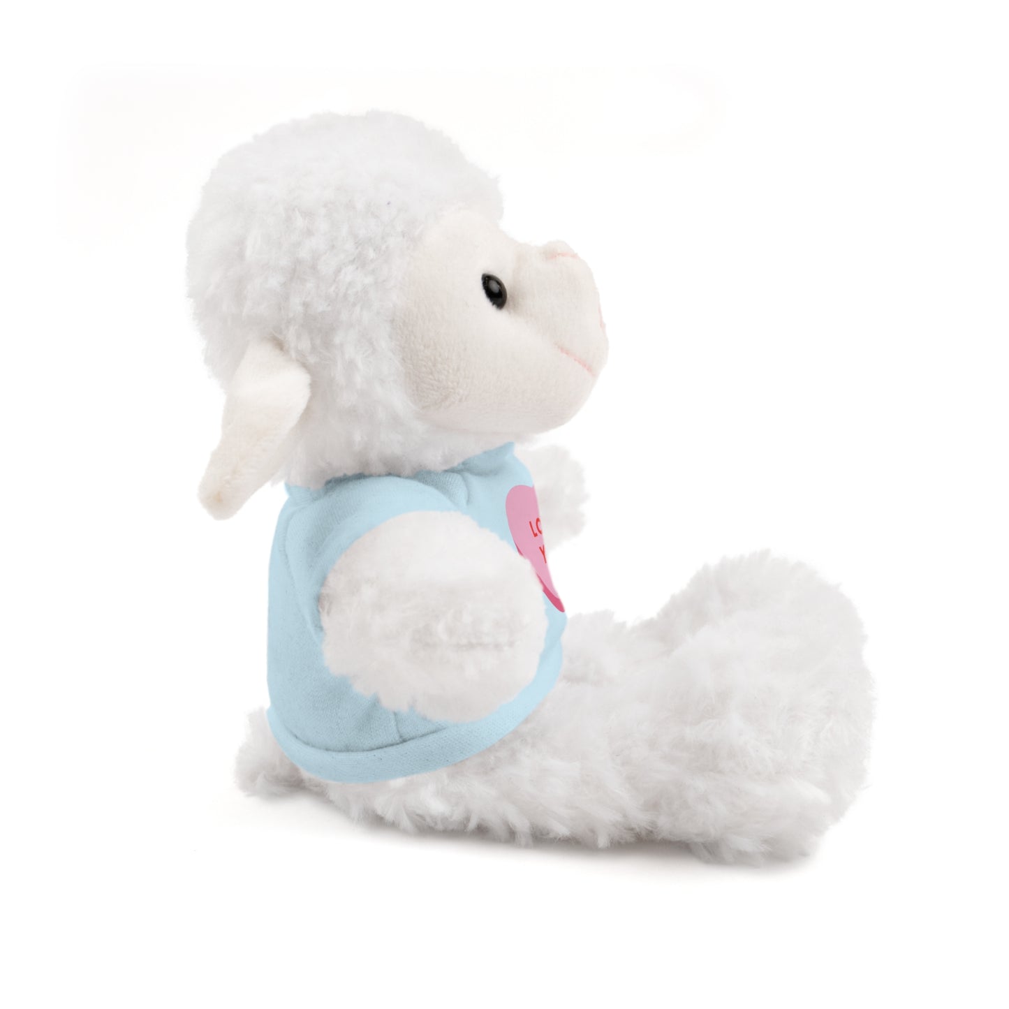 Love You Stuffed Animal with Tee | Adorable Gift for Kids & Occasions, Best Gift For Him/Her, Valentine Special Edition