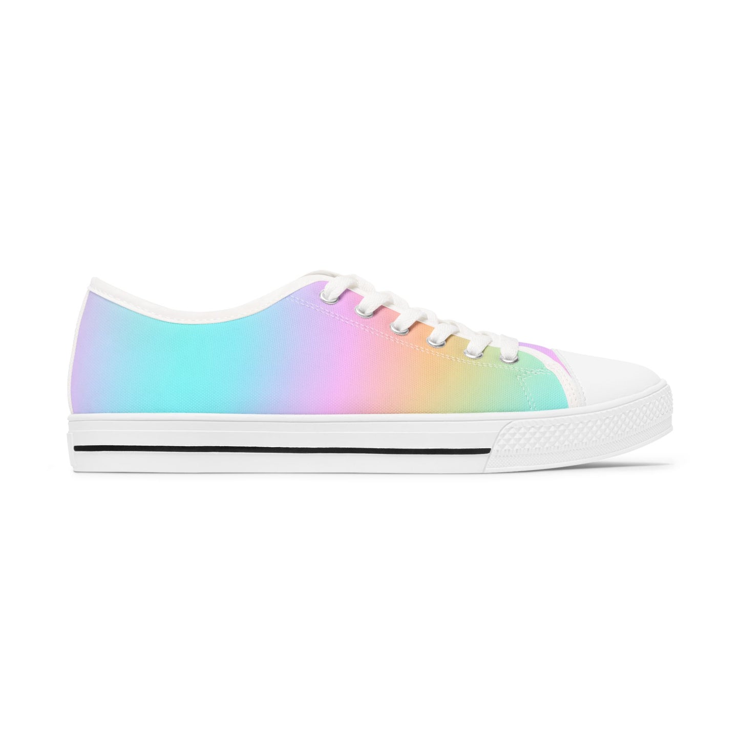 Canvas Sneakers, Pop Of Color Variant, Women's Low Top Sneakers, Stylish And Comfortable, Minimal Yet Classy