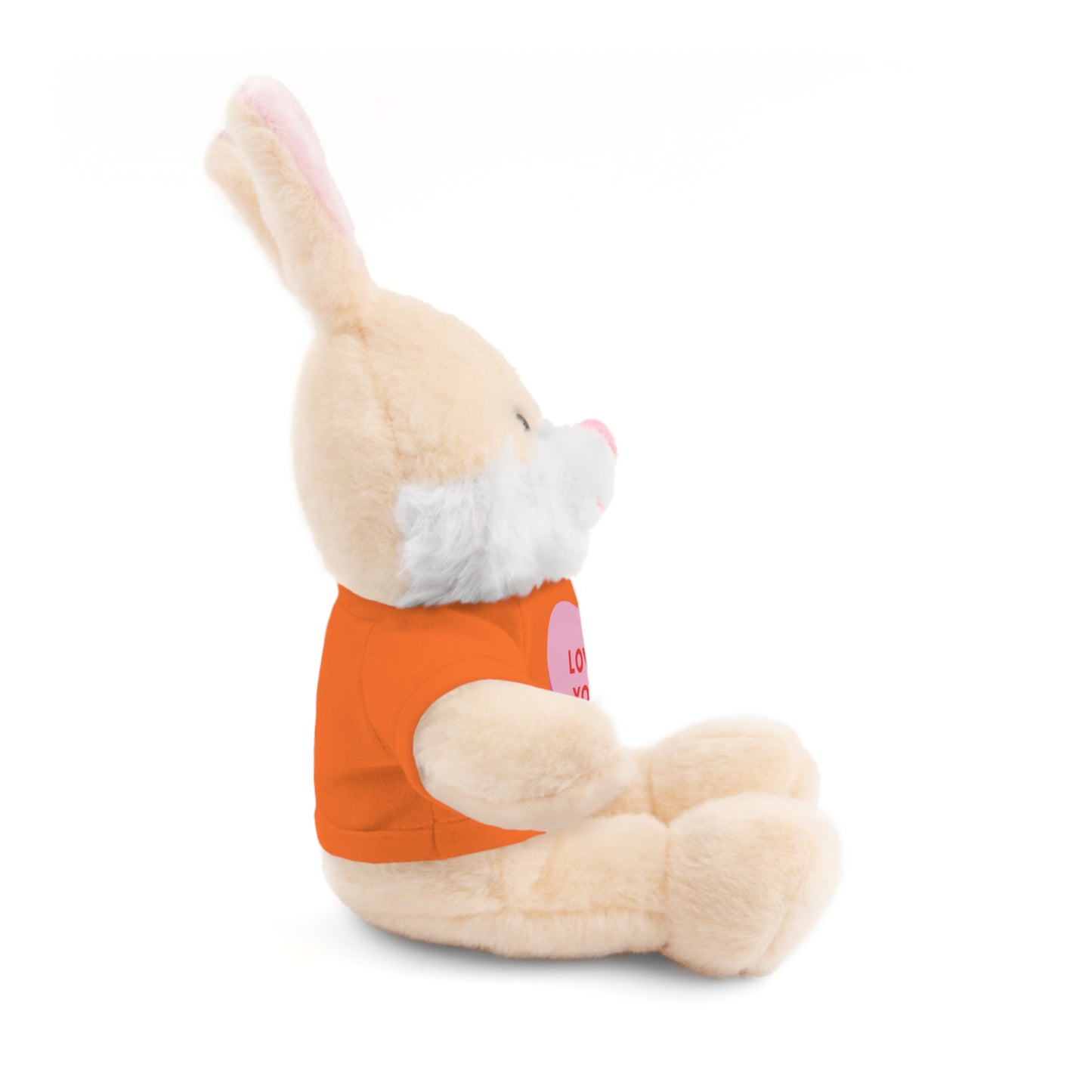 Love You Stuffed Animal with Tee | Adorable Gift for Kids & Occasions, Best Gift For Him/Her, Valentine Special Edition