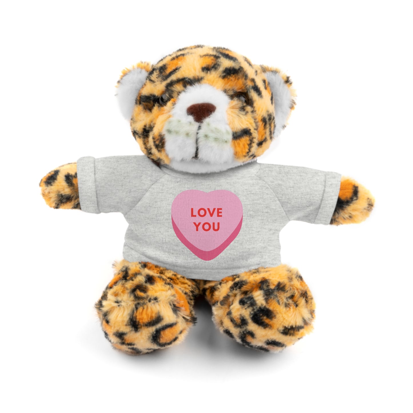 Love You Stuffed Animal with Tee | Adorable Gift for Kids & Occasions, Best Gift For Him/Her, Valentine Special Edition