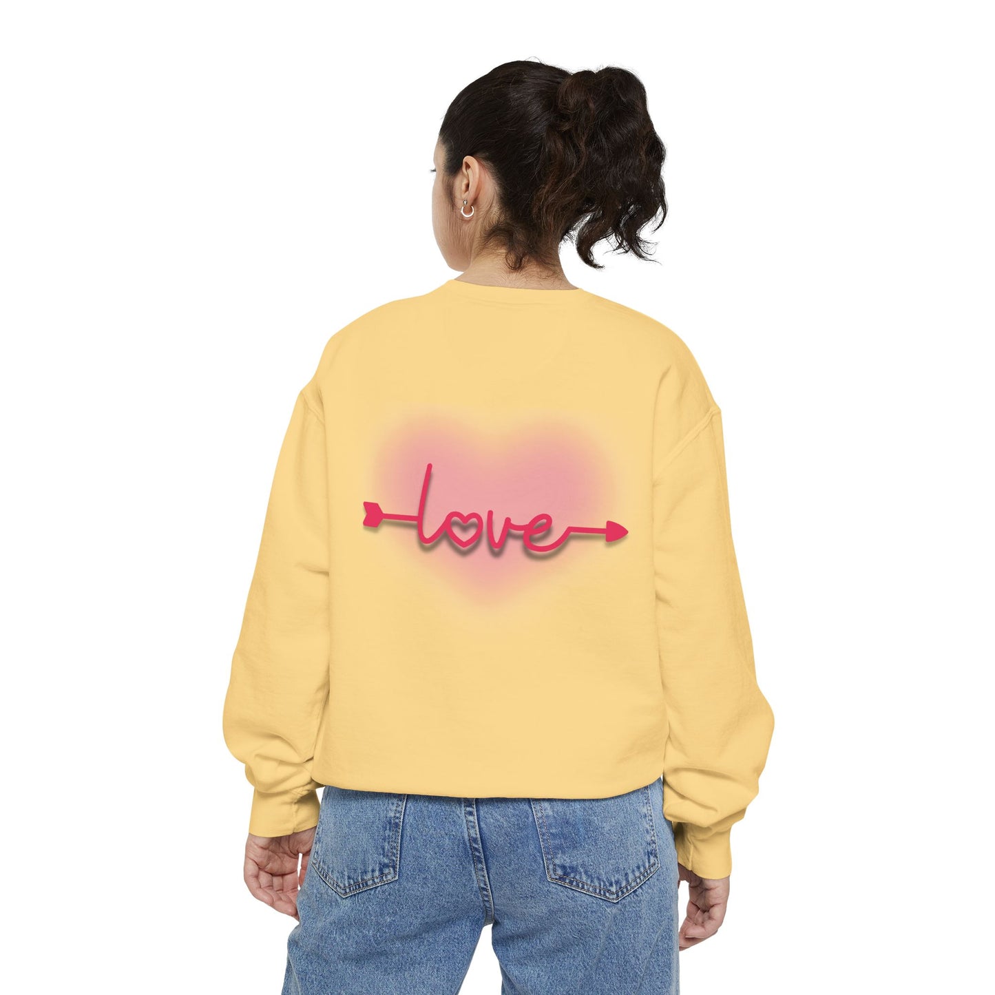 Cute Love Tree Unisex Sweatshirt - Perfect for Valentine's Day