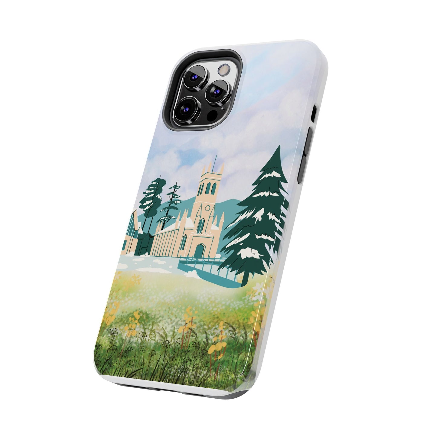 Tough Phone Cases, Beautiful Scenery Phone Cases, Protect Your Phone with Sleek and Tough Cases, Glossy Finish Phone Cases – Tough, Reliable, and Wireless Charging Ready