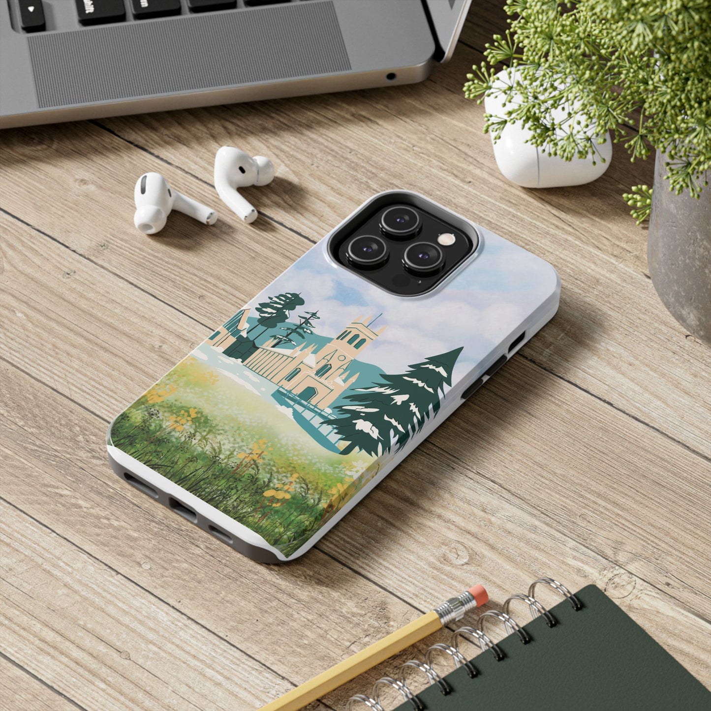 Tough Phone Cases, Beautiful Scenery Phone Cases, Protect Your Phone with Sleek and Tough Cases, Glossy Finish Phone Cases – Tough, Reliable, and Wireless Charging Ready