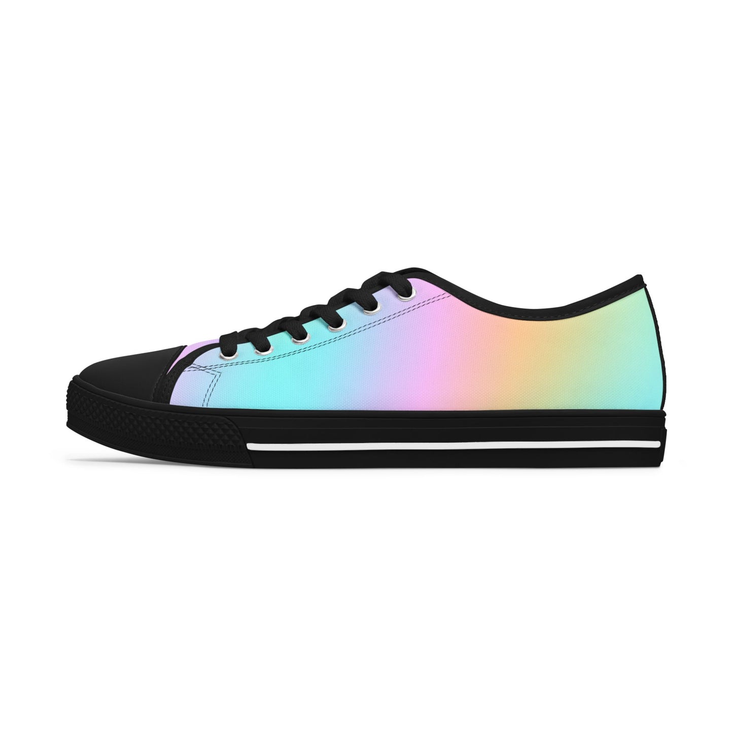 Canvas Sneakers, Pop Of Color Variant, Women's Low Top Sneakers, Stylish And Comfortable, Minimal Yet Classy