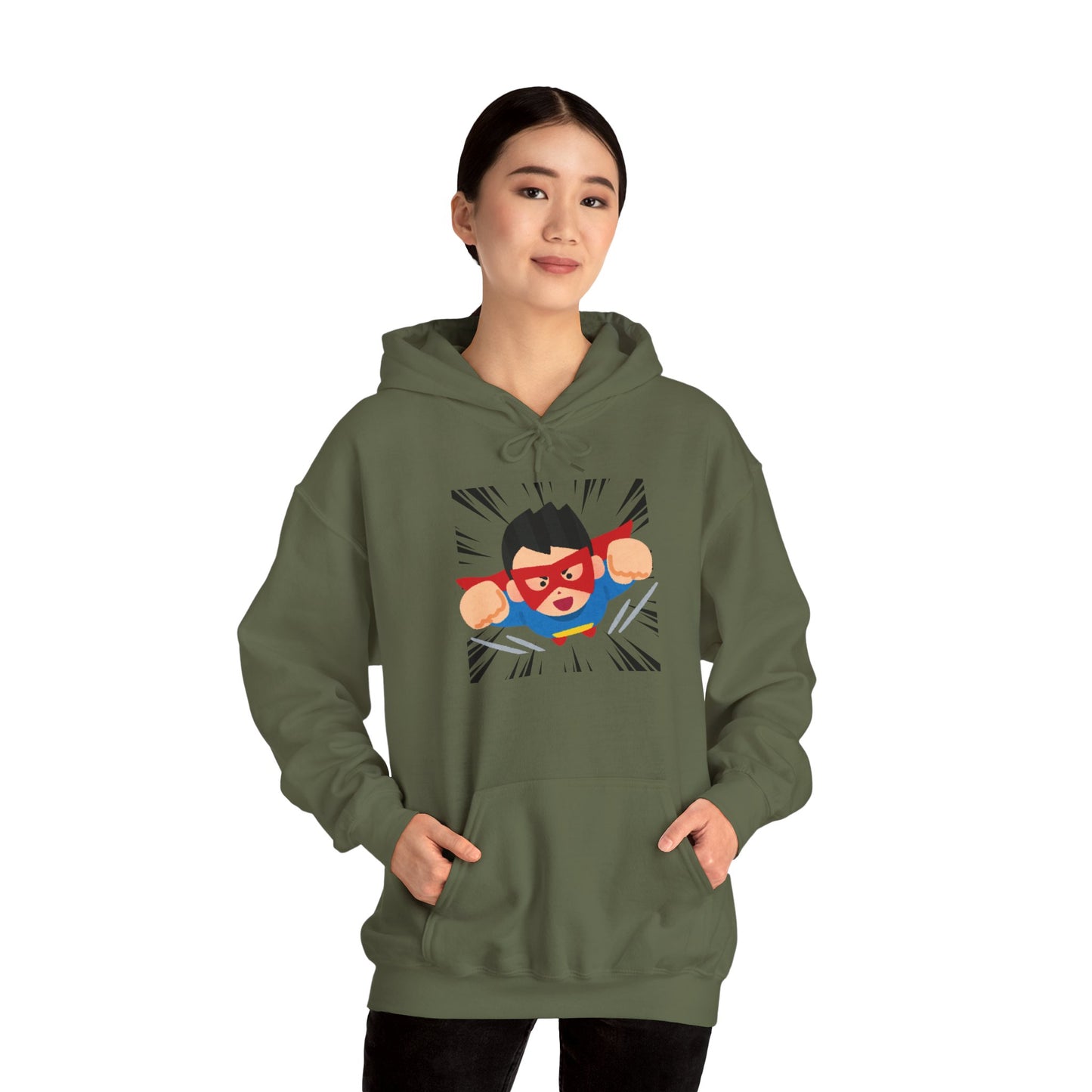 Cozy Hooded Sweatshirt with Kangaroo Pocket and Color-Matched Drawstring - Unisex, Comfortable, Durable And Stylish, Unisex Hoodie