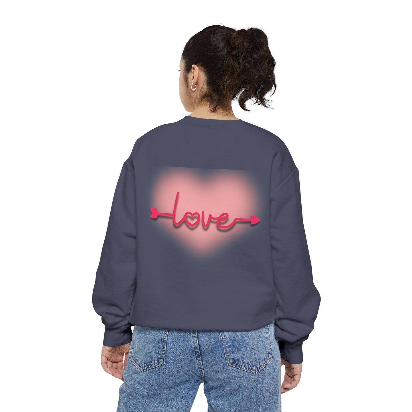 Cute Love Tree Unisex Sweatshirt - Perfect for Valentine's Day