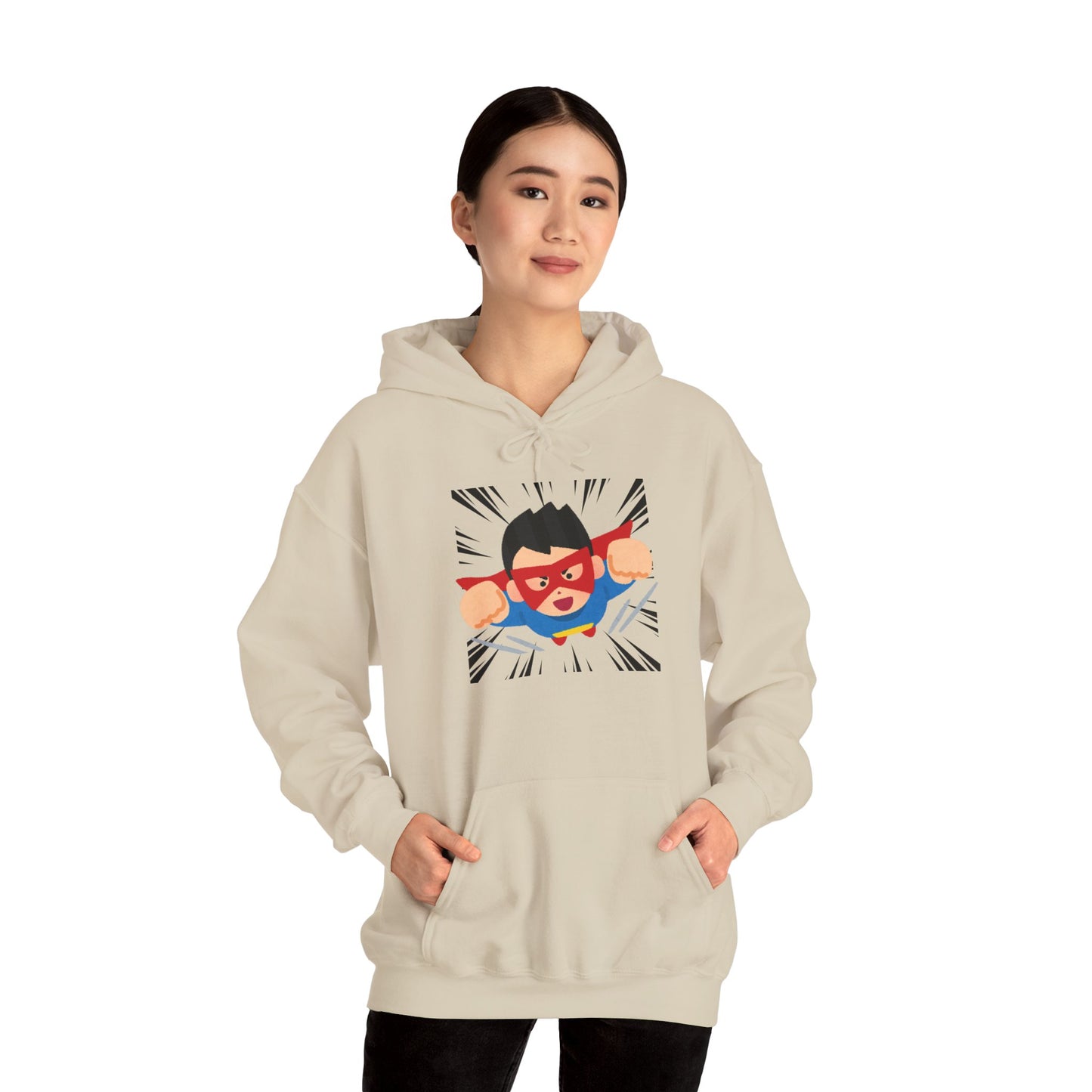 Cozy Hooded Sweatshirt with Kangaroo Pocket and Color-Matched Drawstring - Unisex, Comfortable, Durable And Stylish, Unisex Hoodie