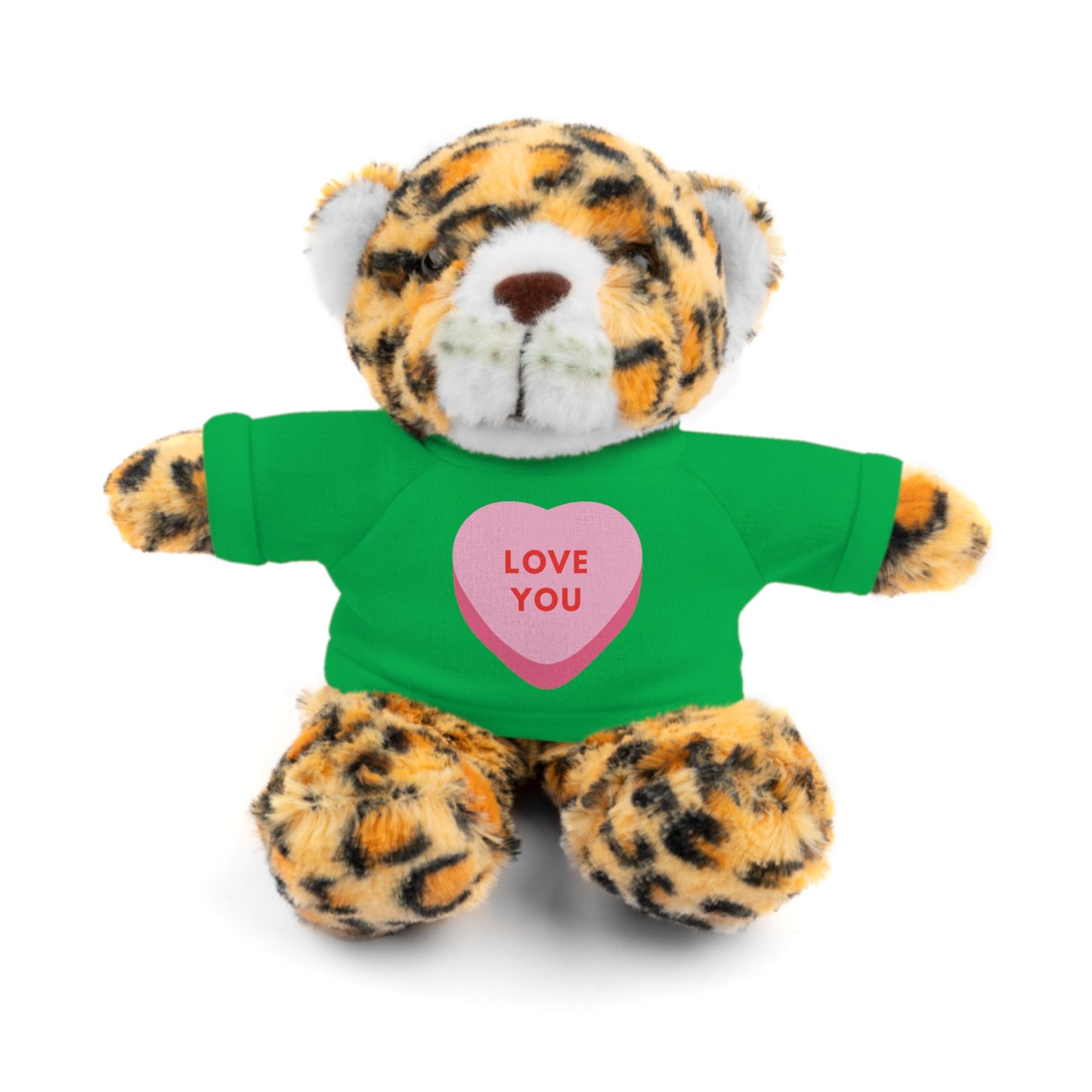 Love You Stuffed Animal with Tee | Adorable Gift for Kids & Occasions, Best Gift For Him/Her, Valentine Special Edition