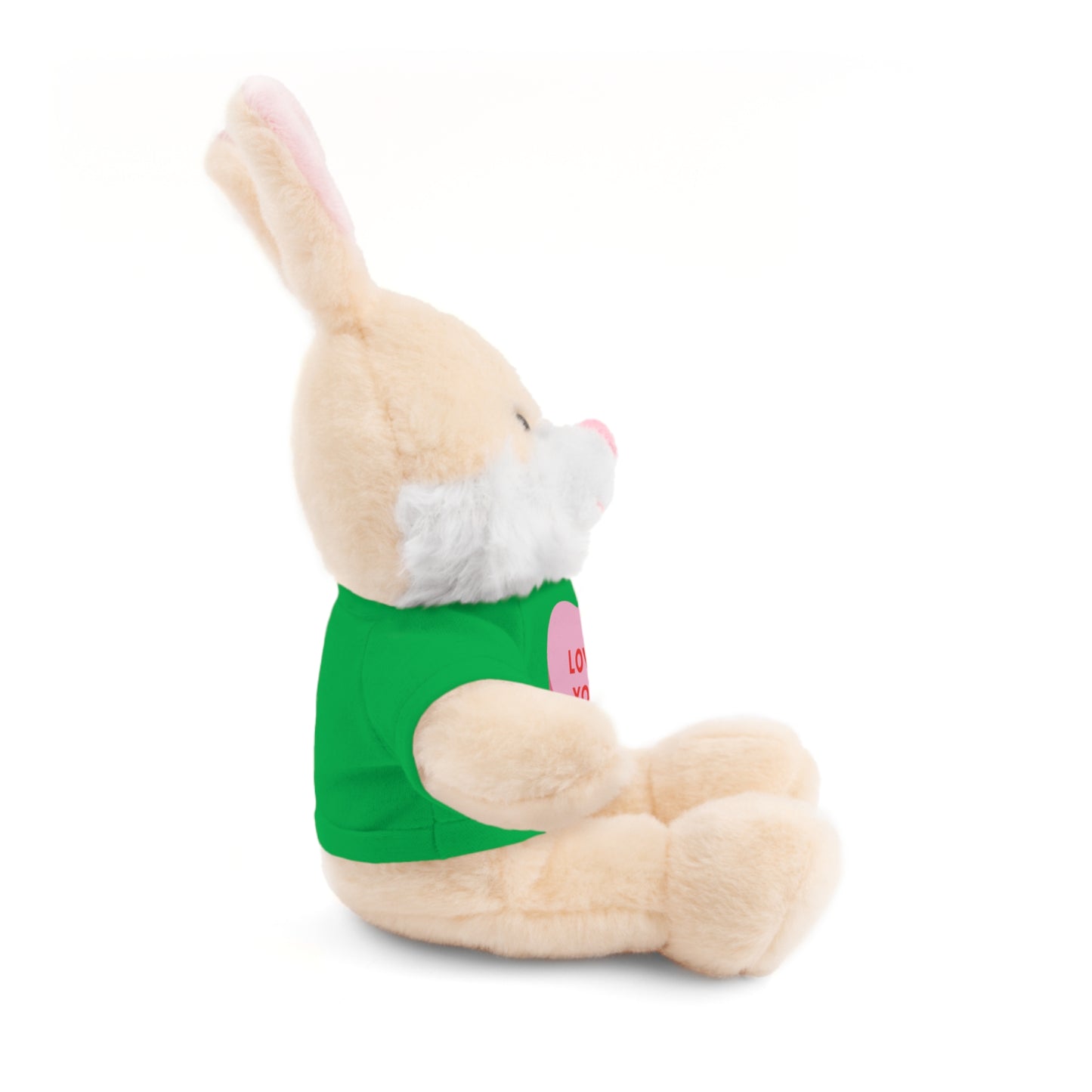 Love You Stuffed Animal with Tee | Adorable Gift for Kids & Occasions, Best Gift For Him/Her, Valentine Special Edition