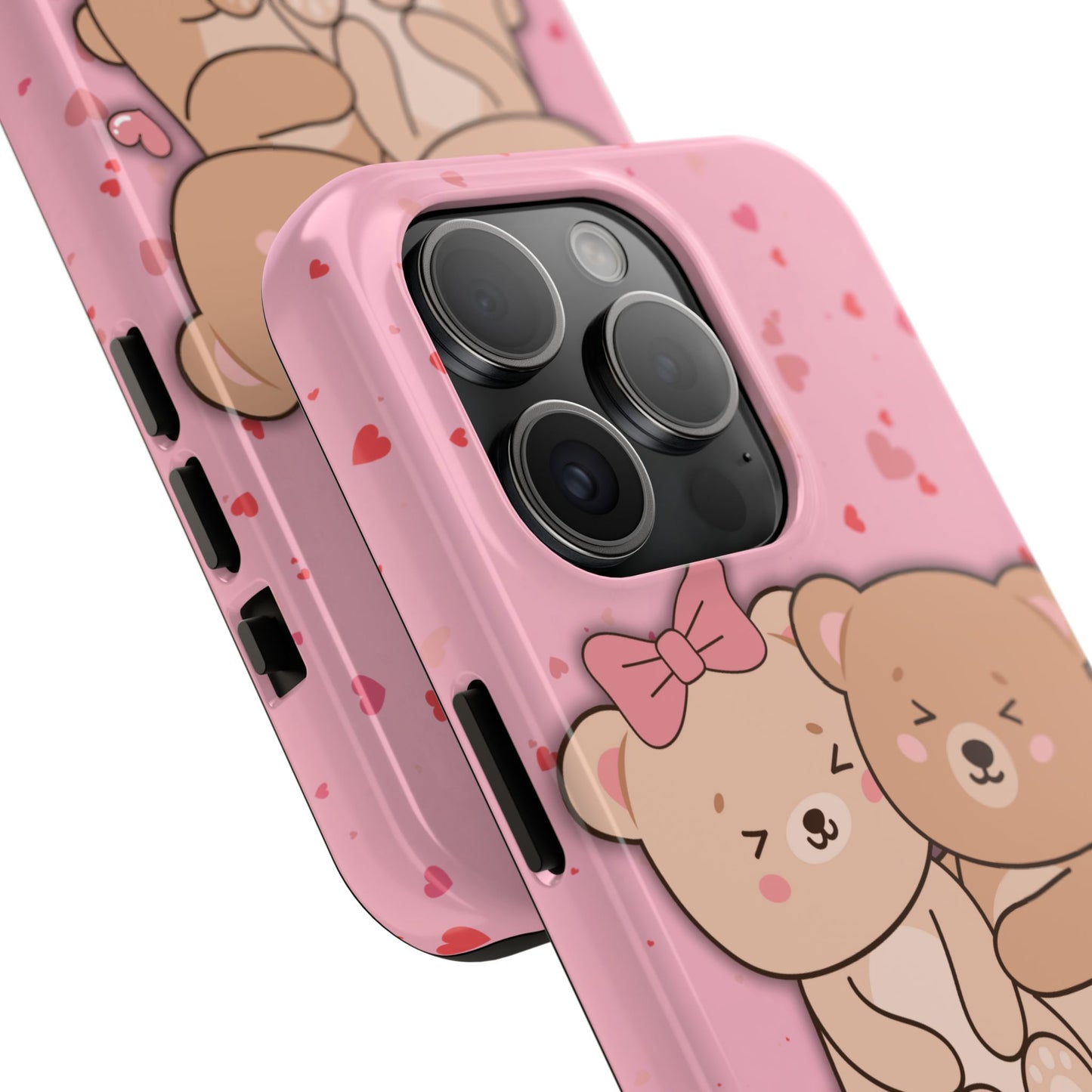 Cute Bear Couple Phone Case - Valentine's Day Gift