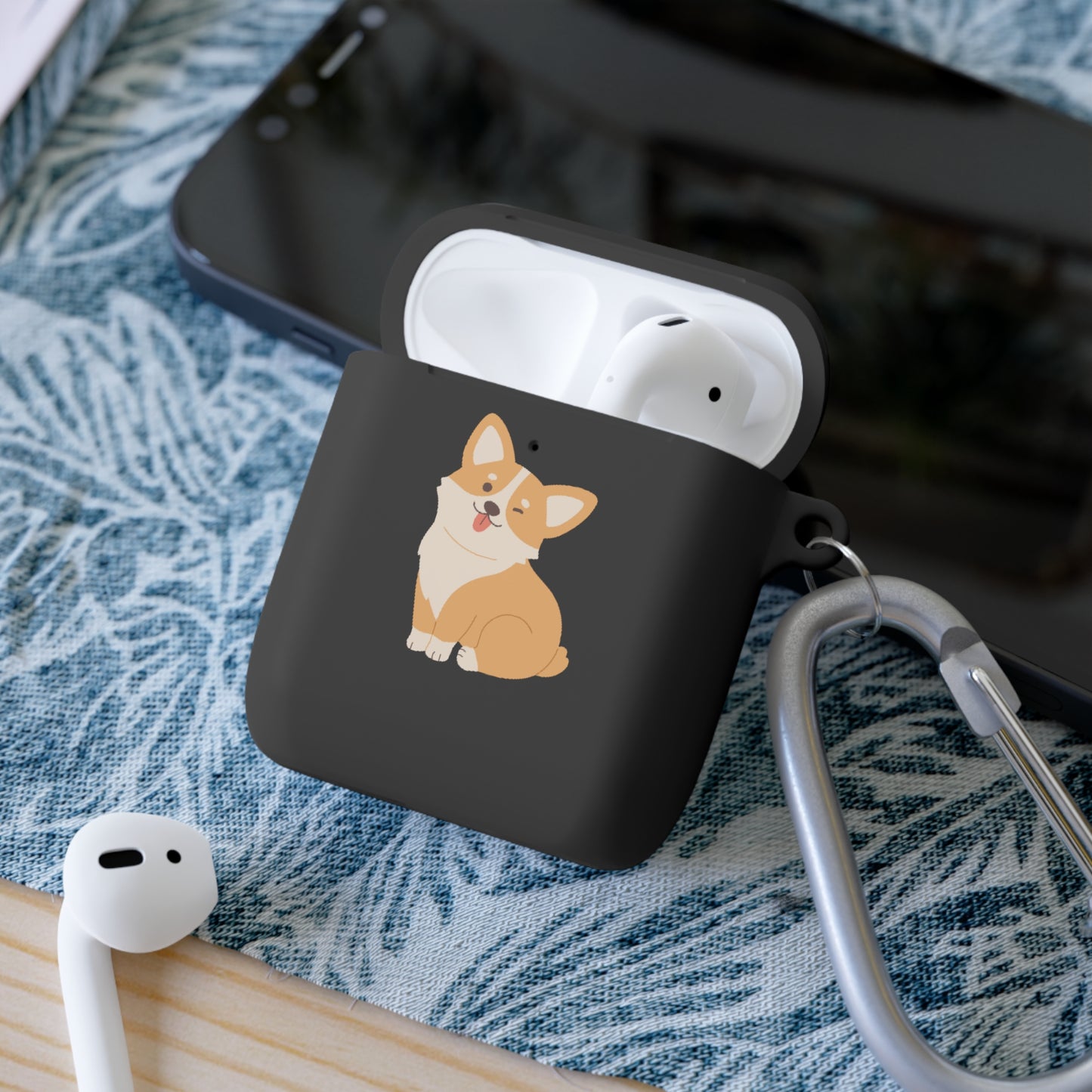 Corgi AirPods Case Cover – Cute Dog Design for Pet Lovers