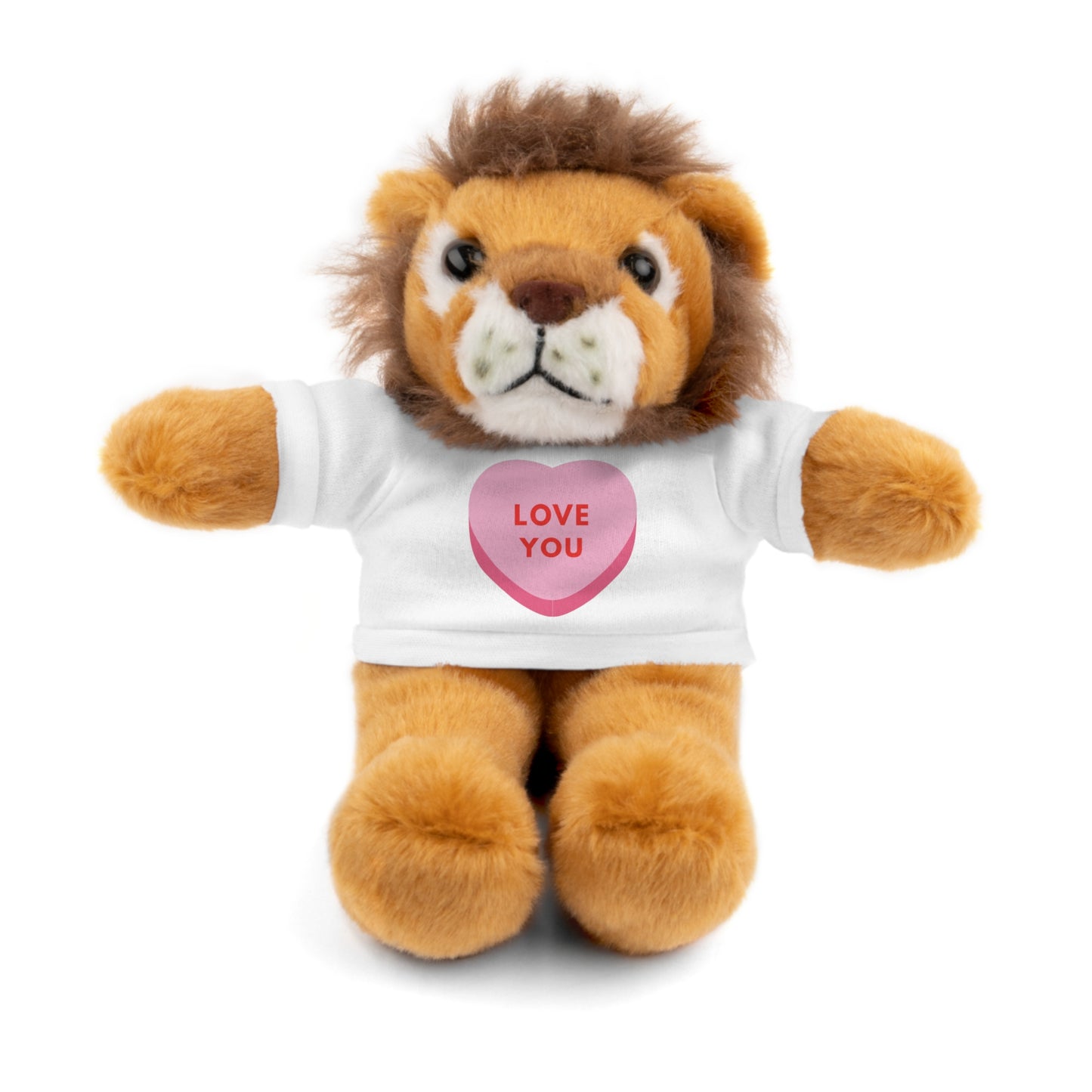 Love You Stuffed Animal with Tee | Adorable Gift for Kids & Occasions, Best Gift For Him/Her, Valentine Special Edition