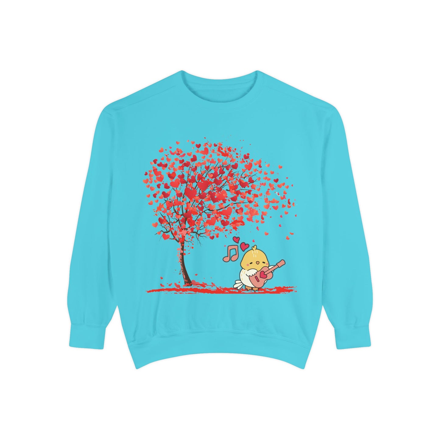 Cute Love Tree Unisex Sweatshirt - Perfect for Valentine's Day