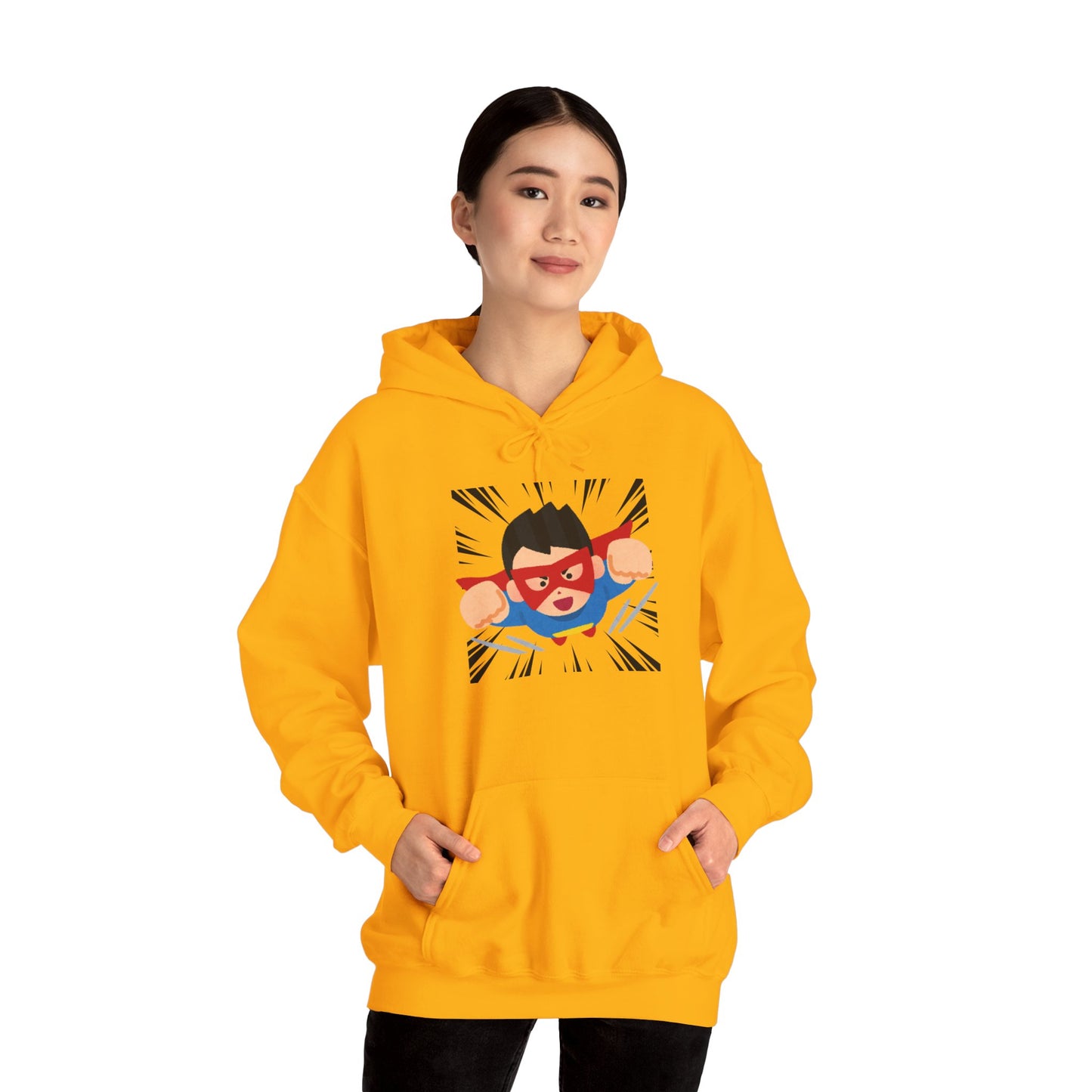 Cozy Hooded Sweatshirt with Kangaroo Pocket and Color-Matched Drawstring - Unisex, Comfortable, Durable And Stylish, Unisex Hoodie