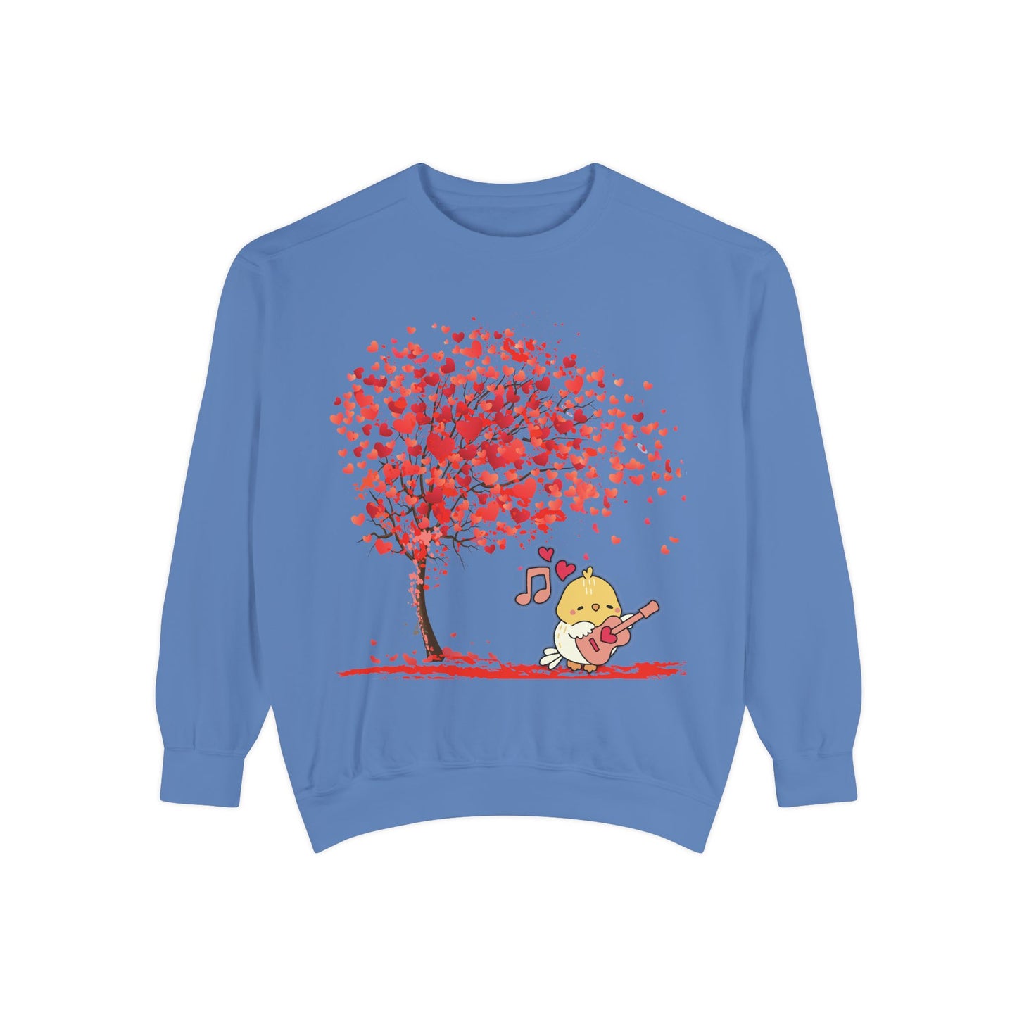 Cute Love Tree Unisex Sweatshirt - Perfect for Valentine's Day