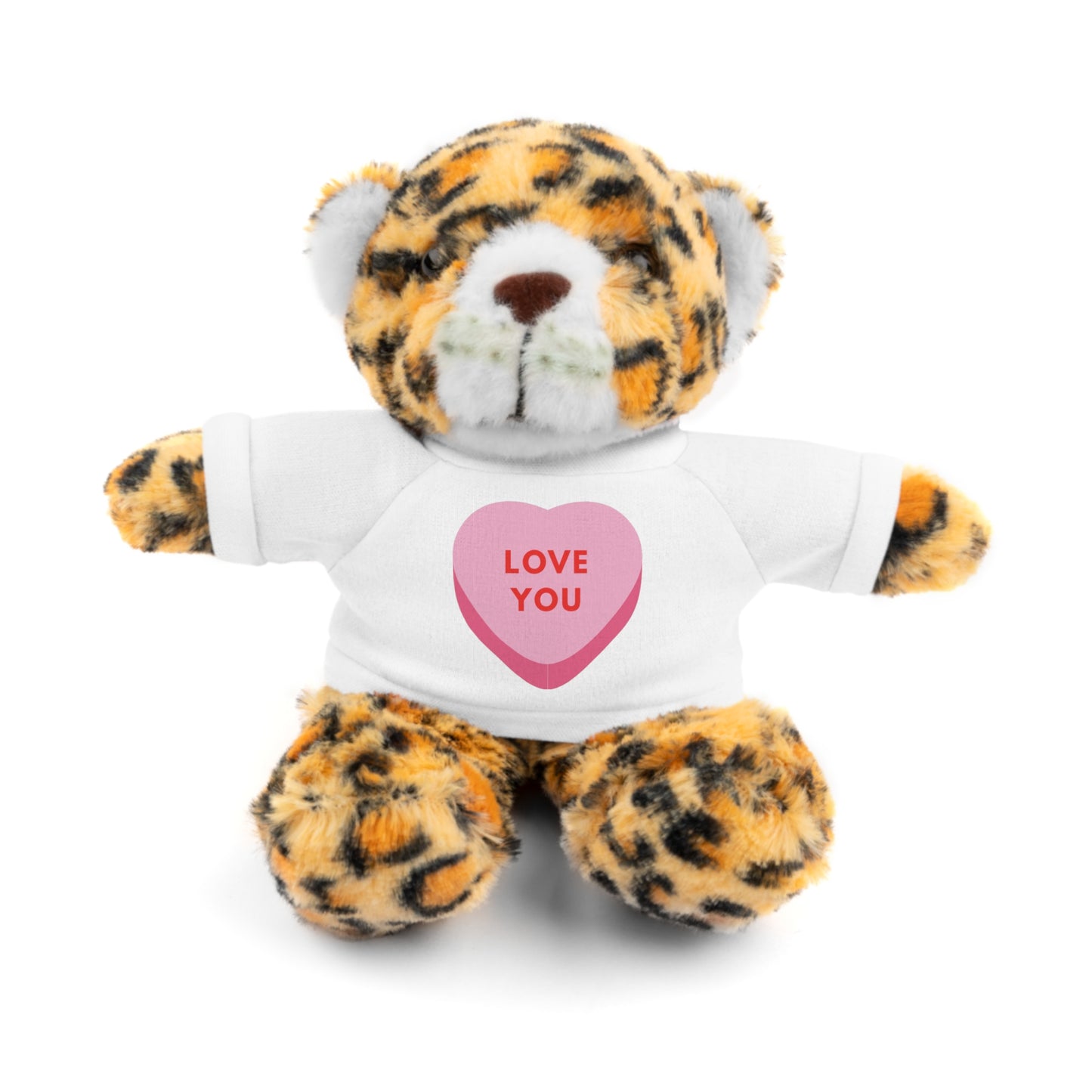 Love You Stuffed Animal with Tee | Adorable Gift for Kids & Occasions, Best Gift For Him/Her, Valentine Special Edition