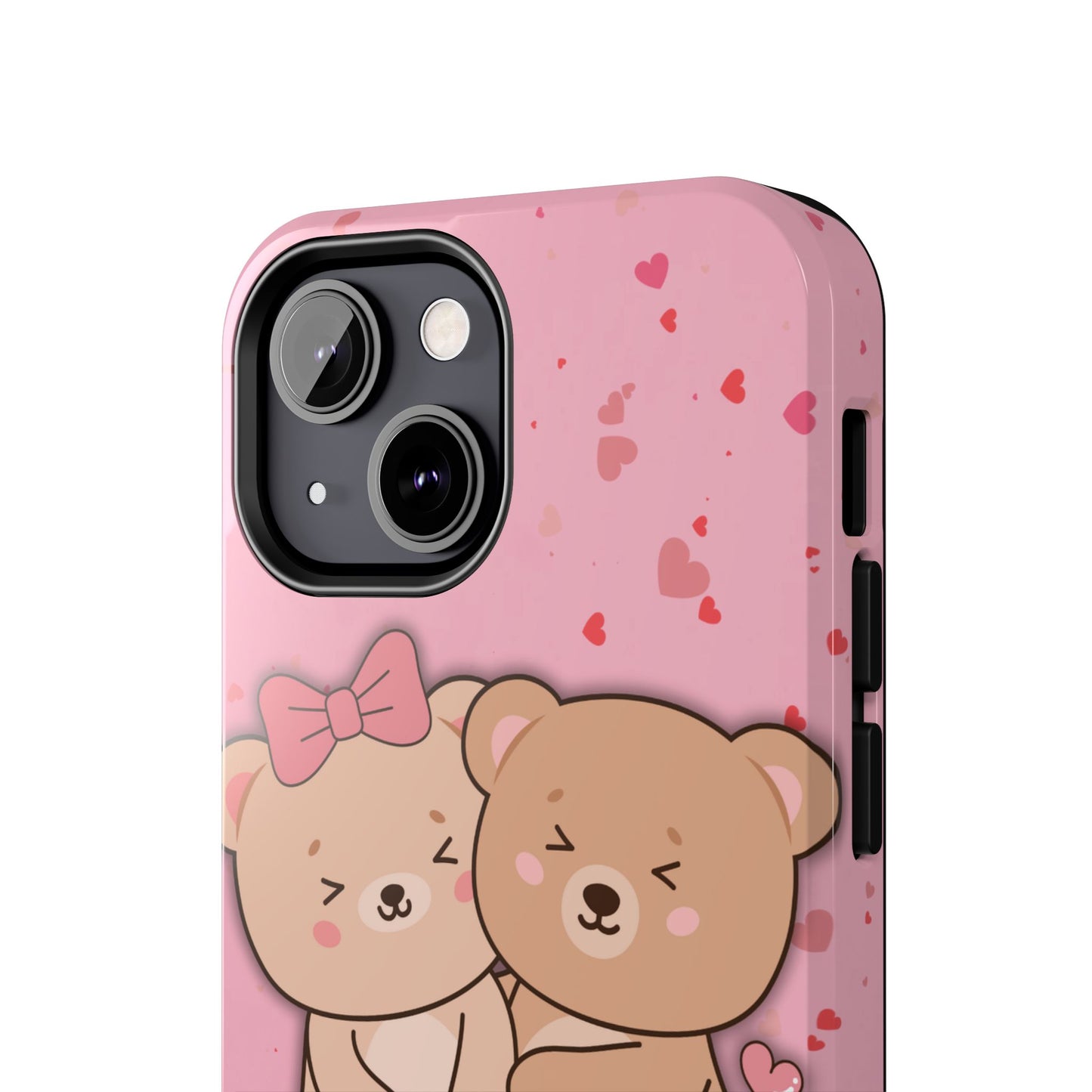 Cute Bear Couple Phone Case - Valentine's Day Gift