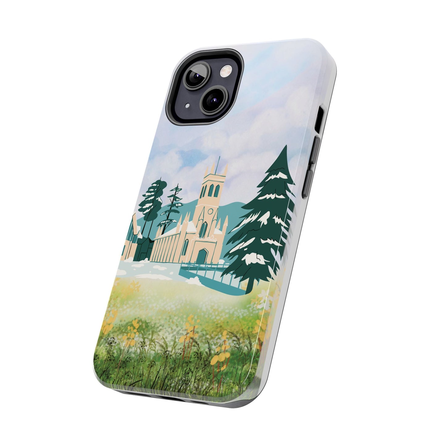 Tough Phone Cases, Beautiful Scenery Phone Cases, Protect Your Phone with Sleek and Tough Cases, Glossy Finish Phone Cases – Tough, Reliable, and Wireless Charging Ready