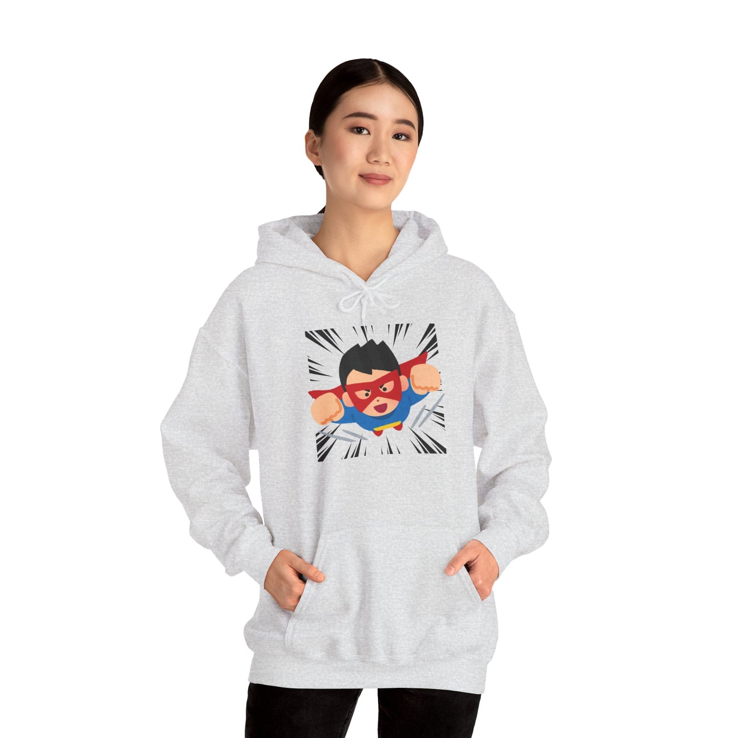 Cozy Hooded Sweatshirt with Kangaroo Pocket and Color-Matched Drawstring - Unisex, Comfortable, Durable And Stylish, Unisex Hoodie