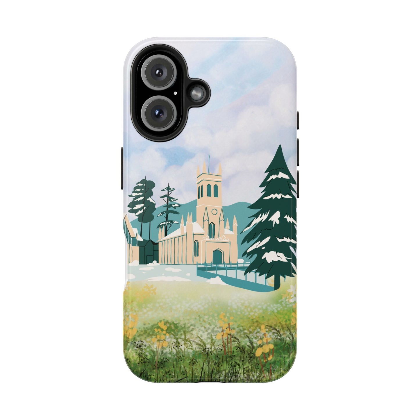 Tough Phone Cases, Beautiful Scenery Phone Cases, Protect Your Phone with Sleek and Tough Cases, Glossy Finish Phone Cases – Tough, Reliable, and Wireless Charging Ready