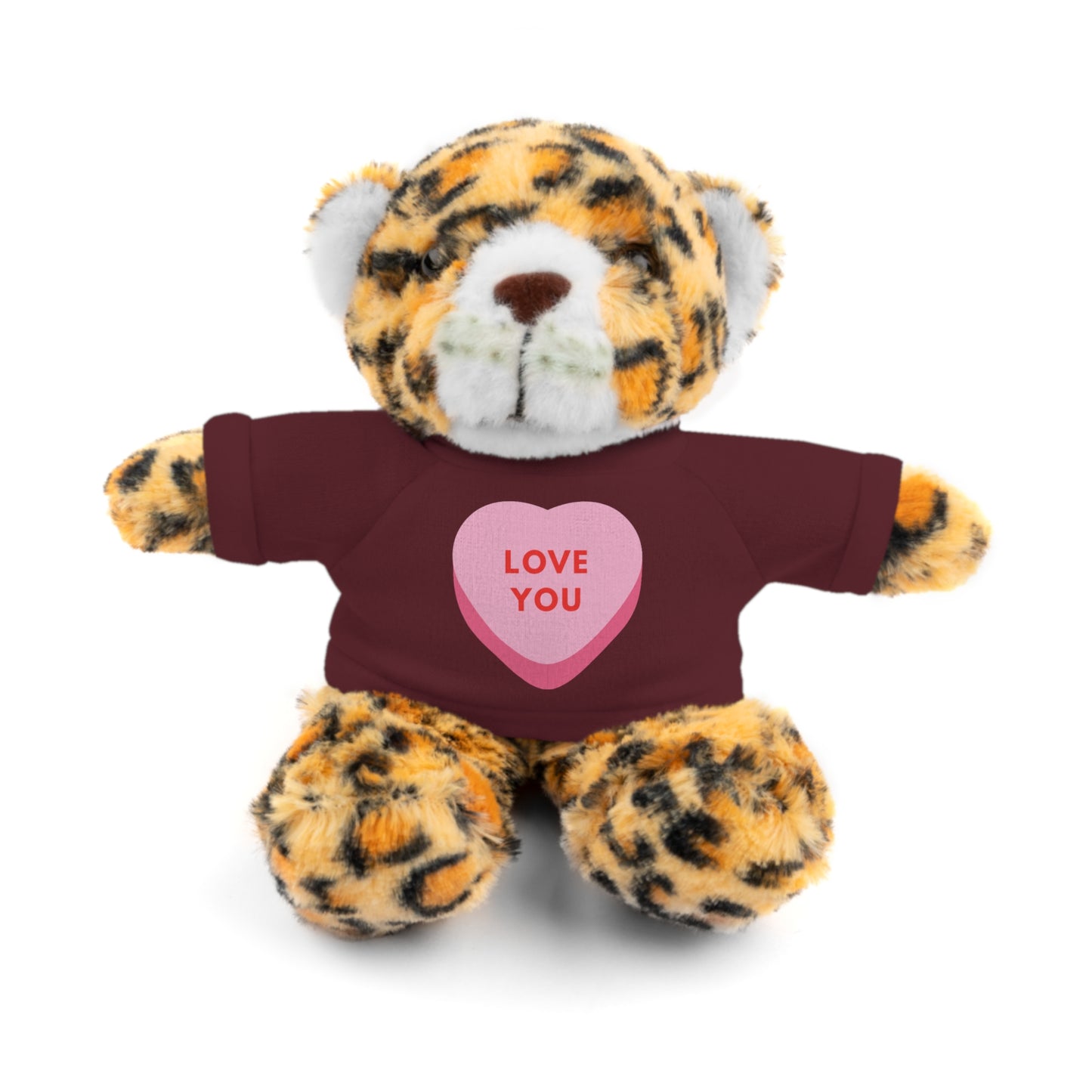 Love You Stuffed Animal with Tee | Adorable Gift for Kids & Occasions, Best Gift For Him/Her, Valentine Special Edition