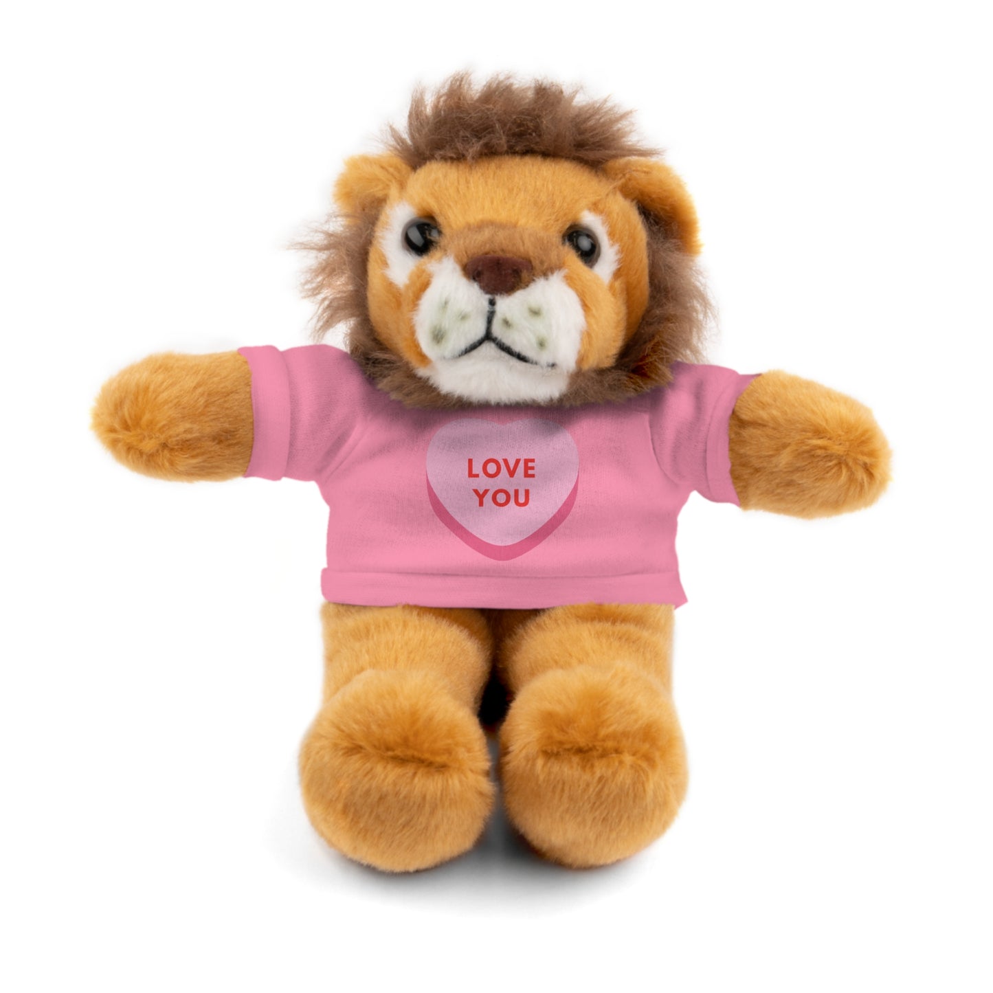 Love You Stuffed Animal with Tee | Adorable Gift for Kids & Occasions, Best Gift For Him/Her, Valentine Special Edition